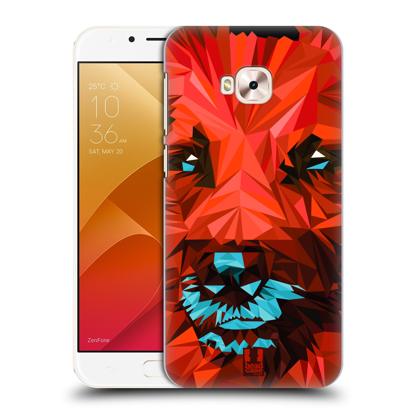 HEAD CASE plastový obal na mobil Asus Zenfone 4 Selfie Pro ZD552KL vzor Geometrická zvířata 2 pes