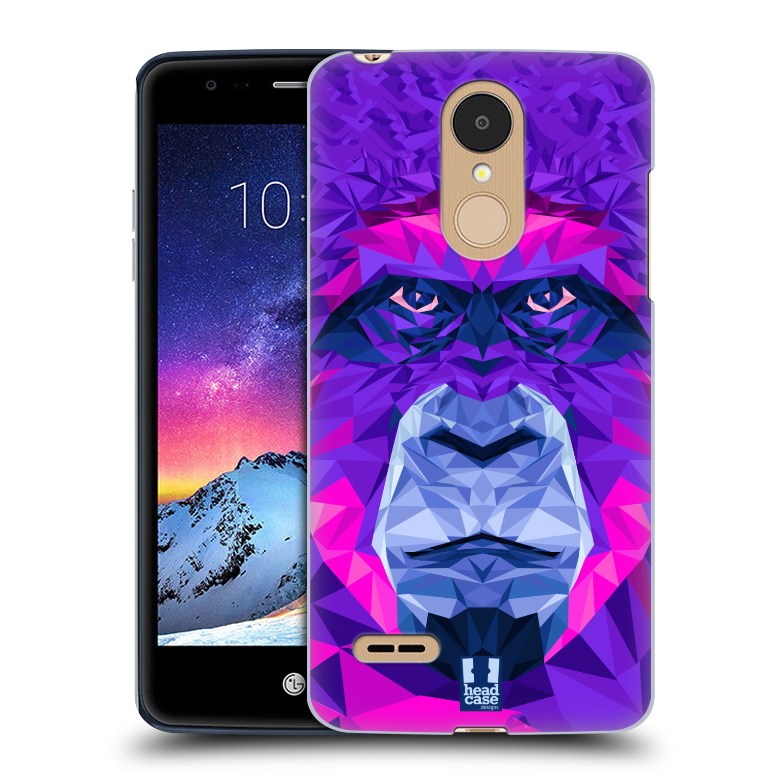 HEAD CASE plastový obal na mobil LG K9 / K8 2018 vzor Geometrická zvířata 2 Orangutan