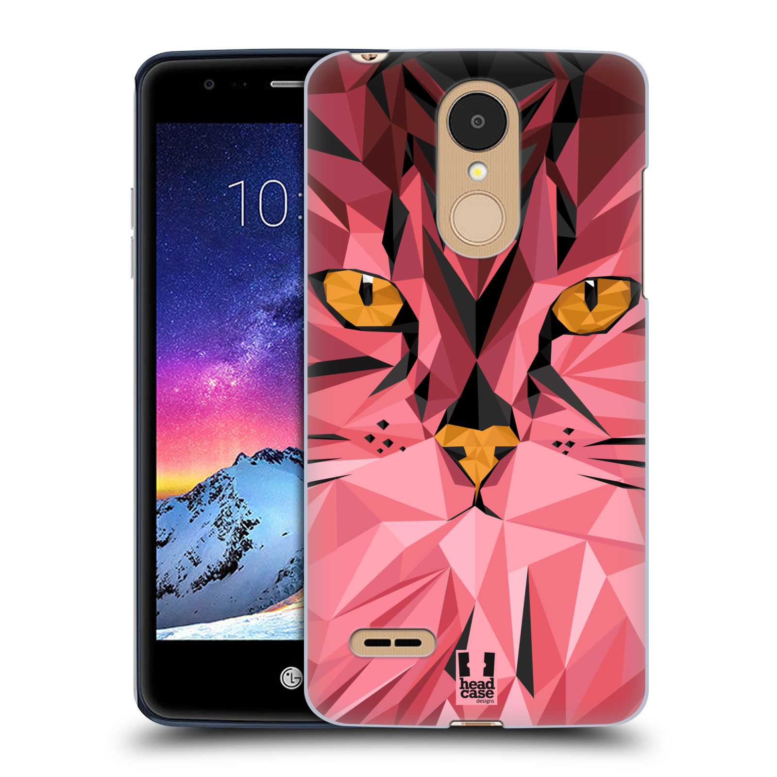 HEAD CASE plastový obal na mobil LG K9 / K8 2018 vzor Geometrická zvířata kočka