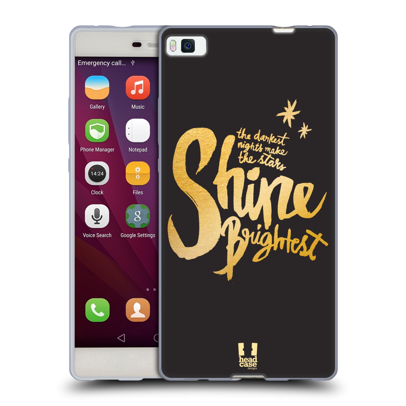 HEAD CASE DESIGNS GOLDEN SOFT GEL HÜLLE FÜR HUAWEI HANDYS - Bild 9 von 17