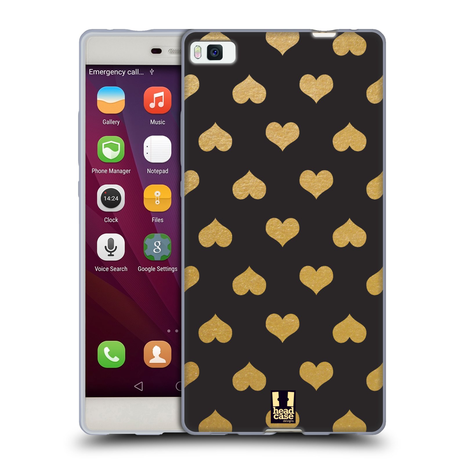 HEAD CASE DESIGNS GOLDEN SOFT GEL HÜLLE FÜR HUAWEI HANDYS - Bild 12 von 17