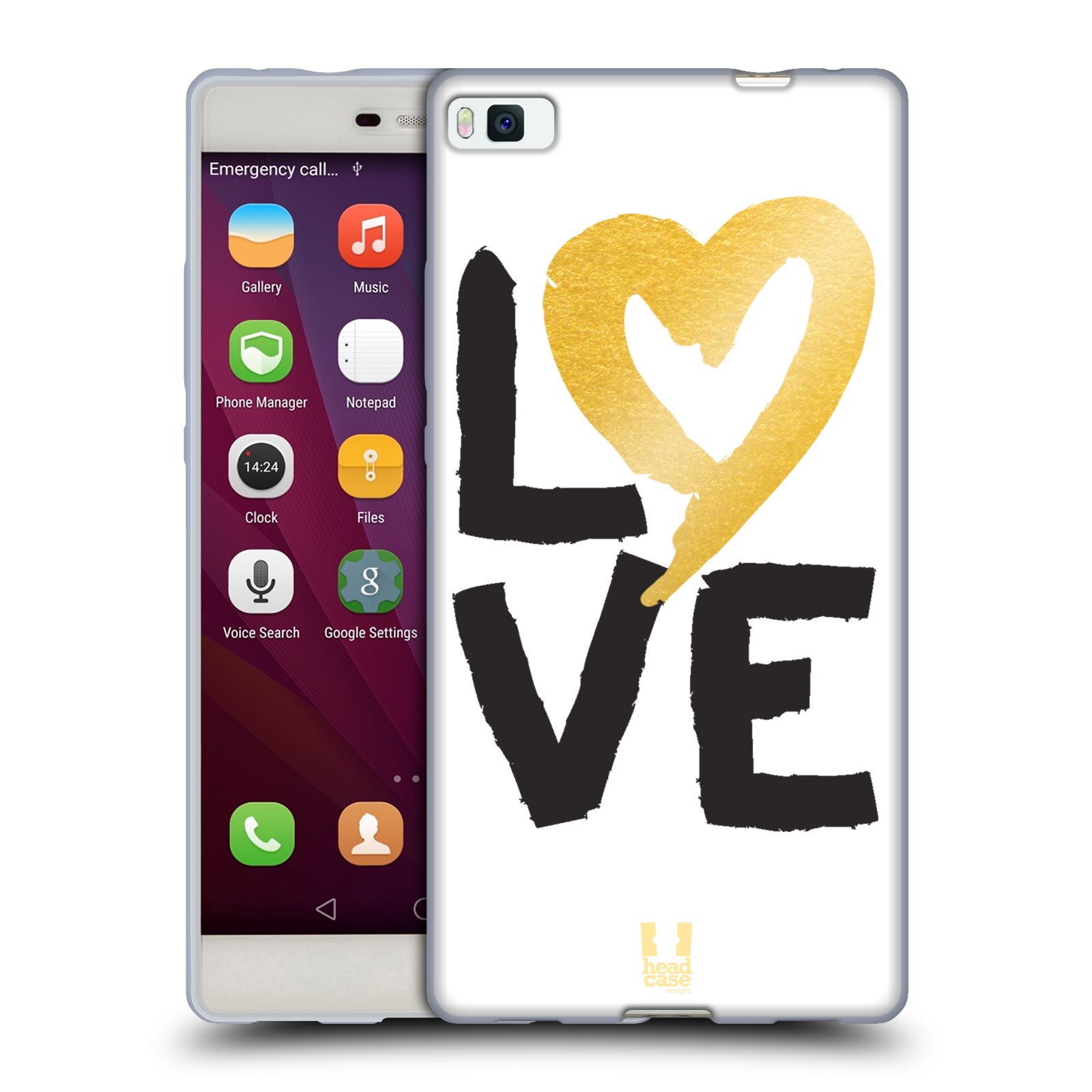 HEAD CASE DESIGNS GOLDEN SOFT GEL HÜLLE FÜR HUAWEI HANDYS - Bild 13 von 17