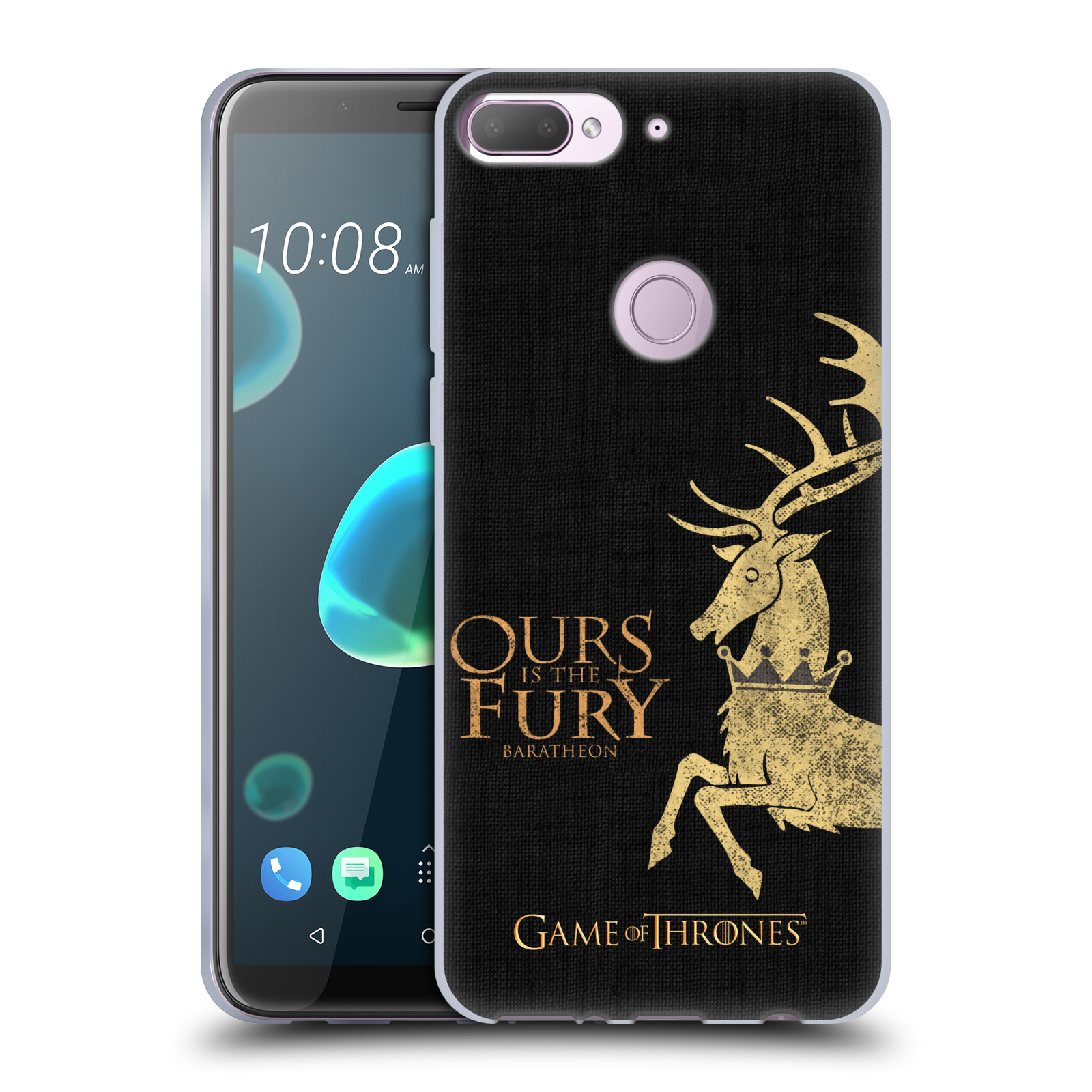 HEAD CASE silikonový obal na mobil HTC Desire 12+ / Desire 12+ DUAL SIM oficiální kryt Hra o trůny Rod Arrynů z Orlího hnízda