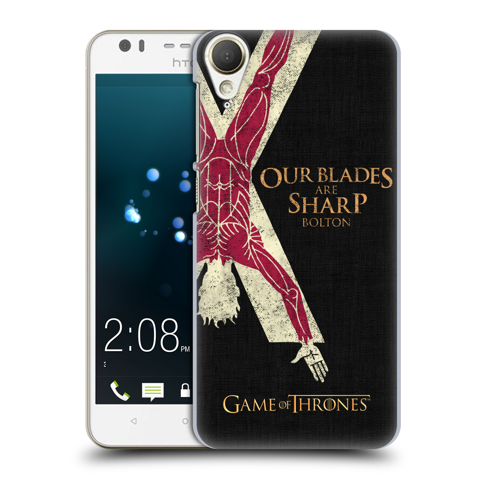 HEAD CASE plastový obal na mobil HTC Desire 10 Lifestyle oficiální kryt Hra o trůny Rod Boltonů z Hrůzova