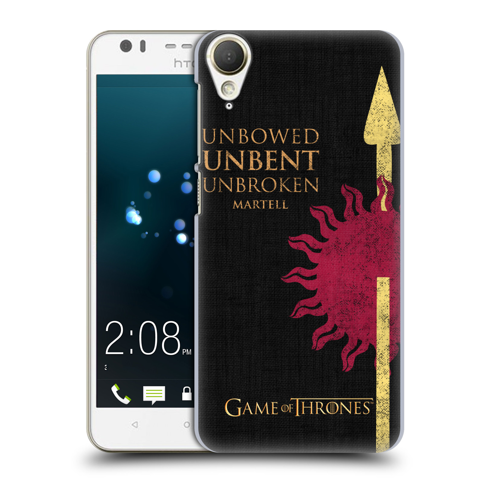 HEAD CASE plastový obal na mobil HTC Desire 10 Lifestyle oficiální kryt Hra o trůny Martellové z Dorne