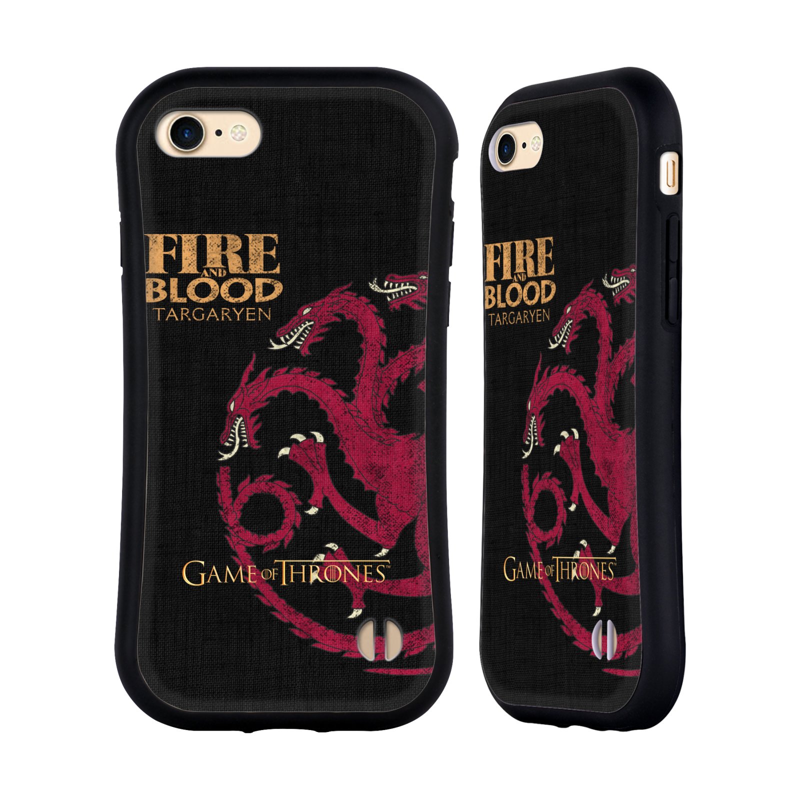 HEAD CASE odolný obal na mobil Apple Iphone 8 oficiální kryt Hra o trůny Rod Targaryenů z Dračího kamene