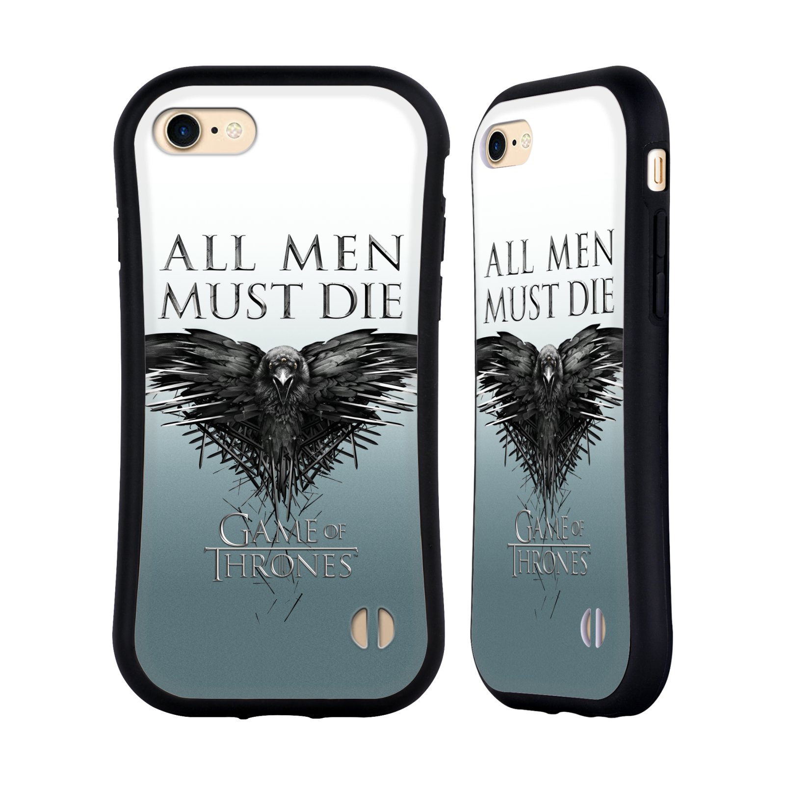 HEAD CASE odolný obal na mobil Apple Iphone 8 oficiální kryt Hra o trůny havran