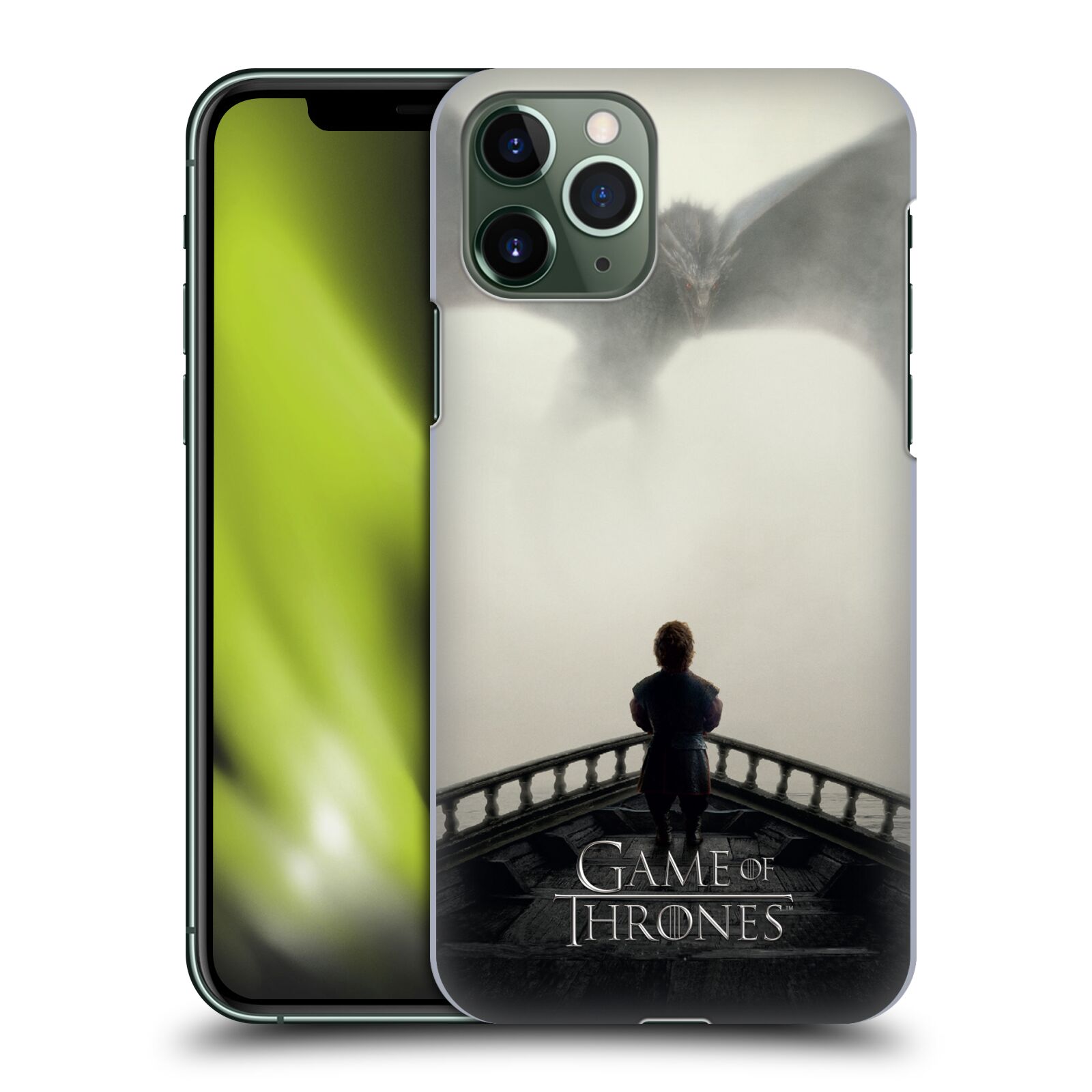 Pouzdro na mobil Apple Iphone 11 PRO - HEAD CASE - oficiální kryt Hra o trůny drak