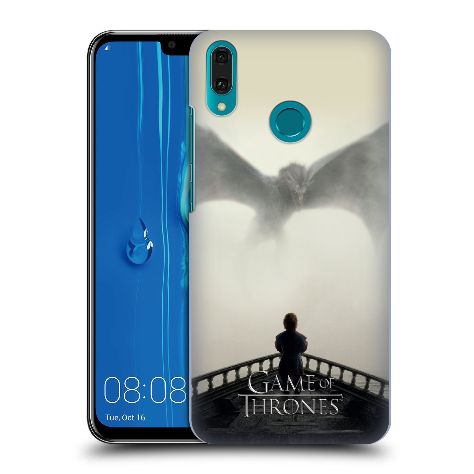 Pouzdro na mobil Huawei Y9 2019 - HEAD CASE - oficiální kryt Hra o trůny drak