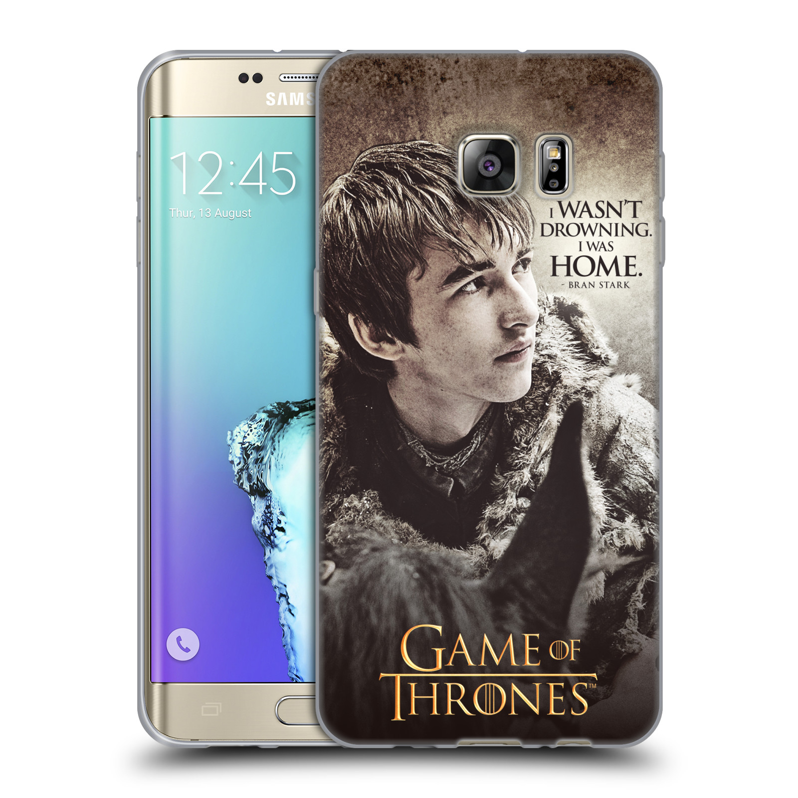 HEAD CASE silikonový obal na mobil Samsung Galaxy S6 EDGE PLUS oficiální kryt Hra o trůny Bran Stark