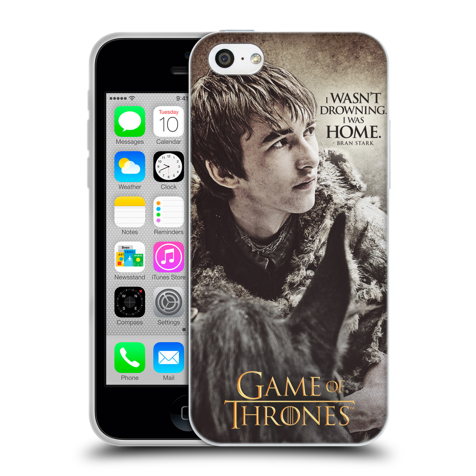 HEAD CASE silikonový obal na mobil Apple Iphone 5C oficiální kryt Hra o trůny Bran Stark