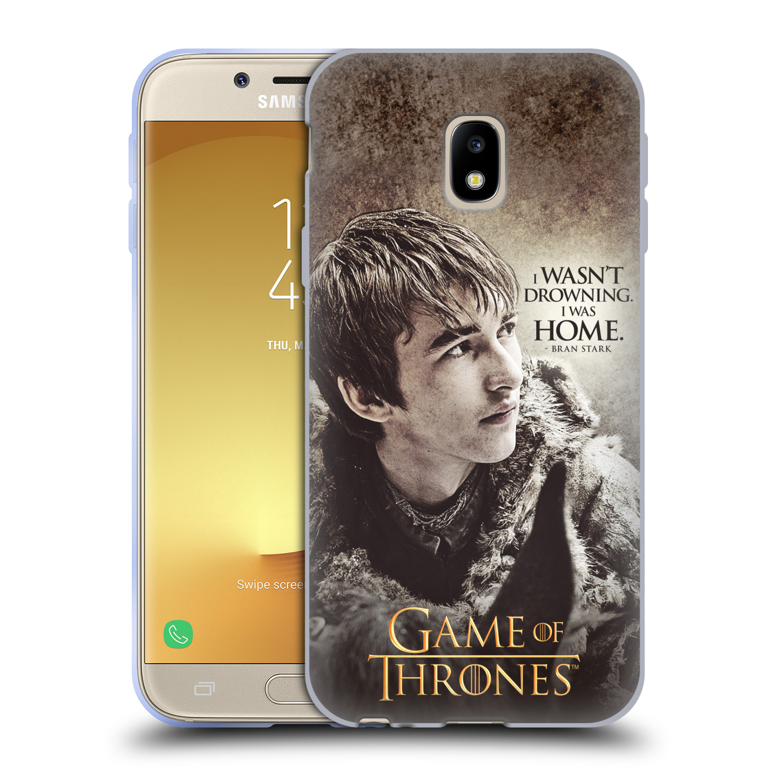 HEAD CASE silikonový obal na mobil Samsung Galaxy J3 2017 (J330, J330F) oficiální kryt Hra o trůny Bran Stark