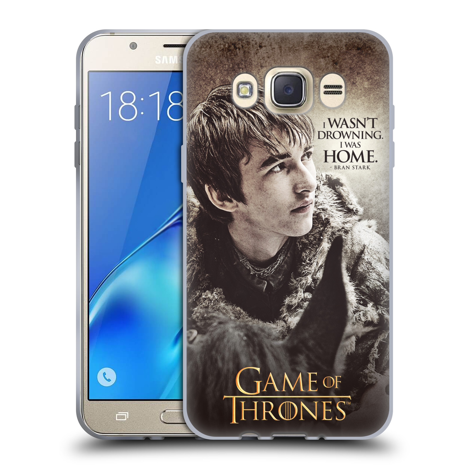 HEAD CASE silikonový obal na mobil Samsung Galaxy J7 2016 oficiální kryt Hra o trůny Bran Stark