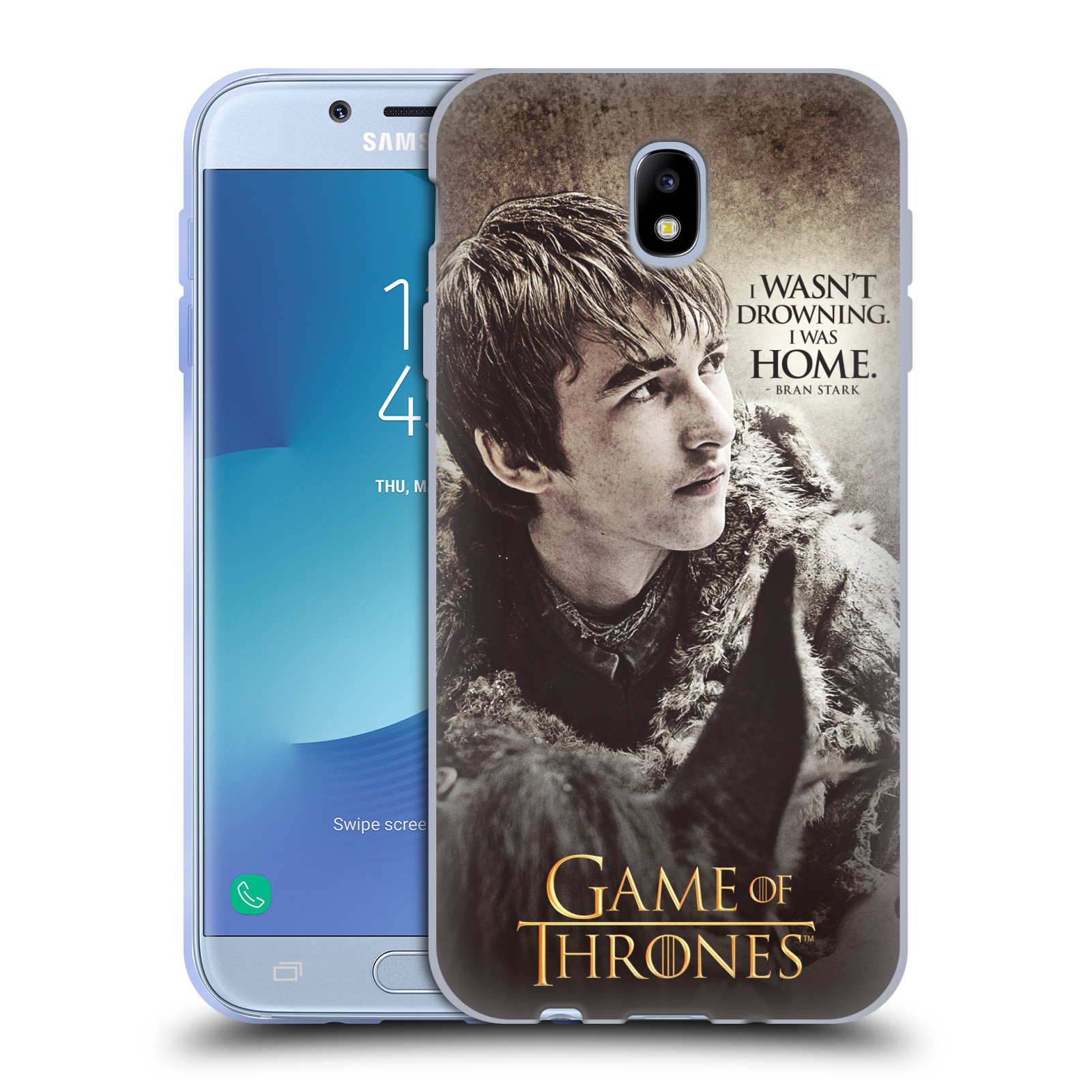 HEAD CASE silikonový obal na mobil Samsung Galaxy J7 2017 oficiální kryt Hra o trůny Bran Stark