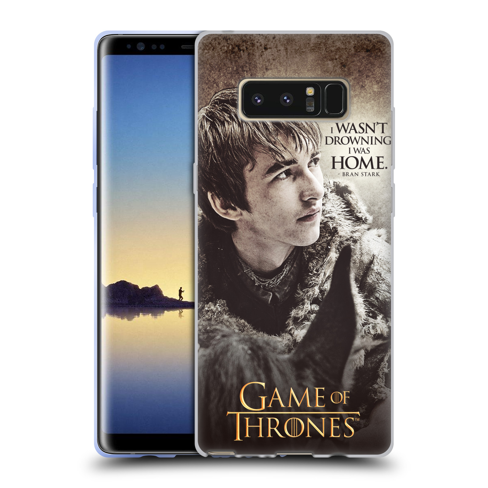 HEAD CASE silikonový obal na mobil Samsung Galaxy Note 8 oficiální kryt Hra o trůny Bran Stark