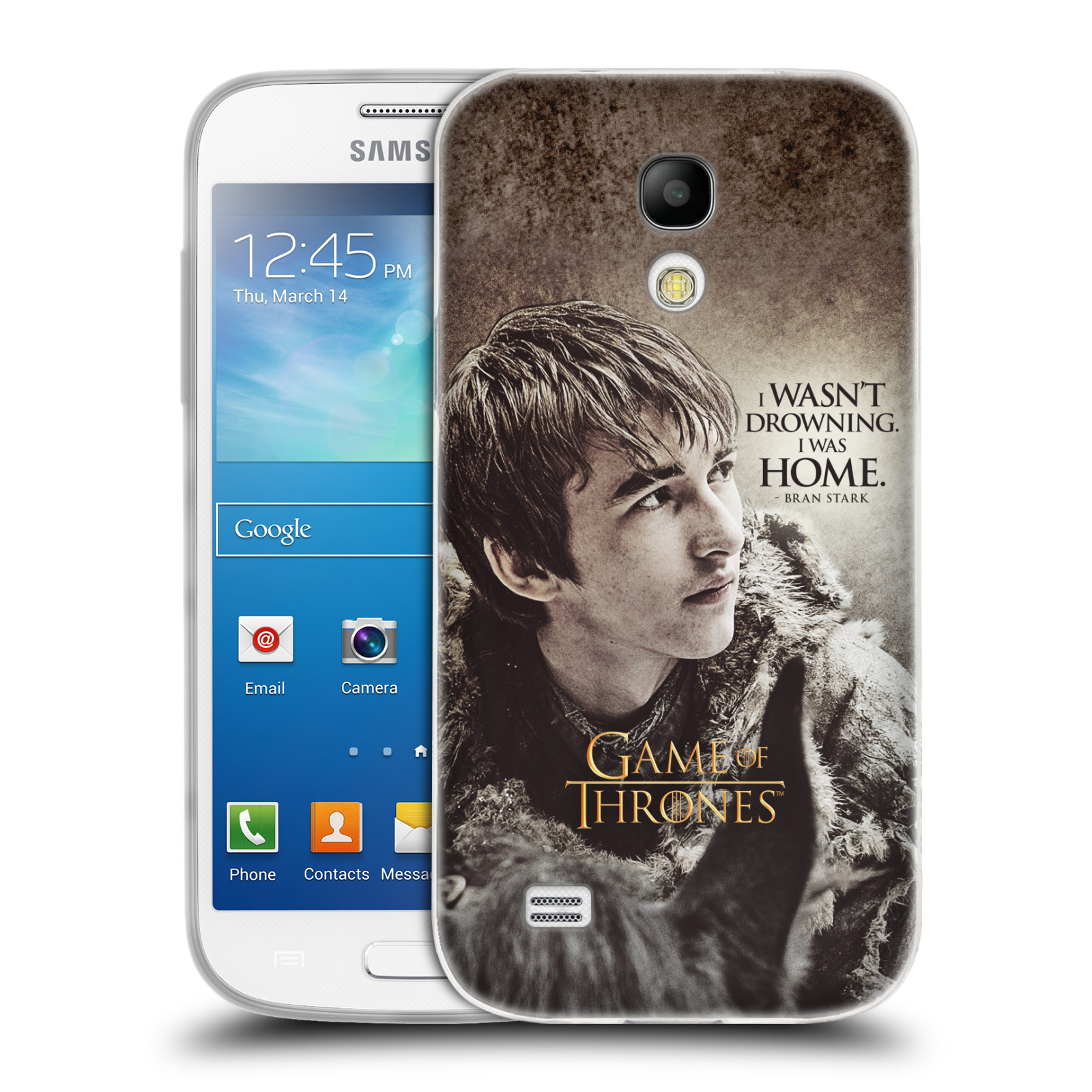HEAD CASE silikonový obal na mobil Samsung Galaxy S4 MINI oficiální kryt Hra o trůny Bran Stark