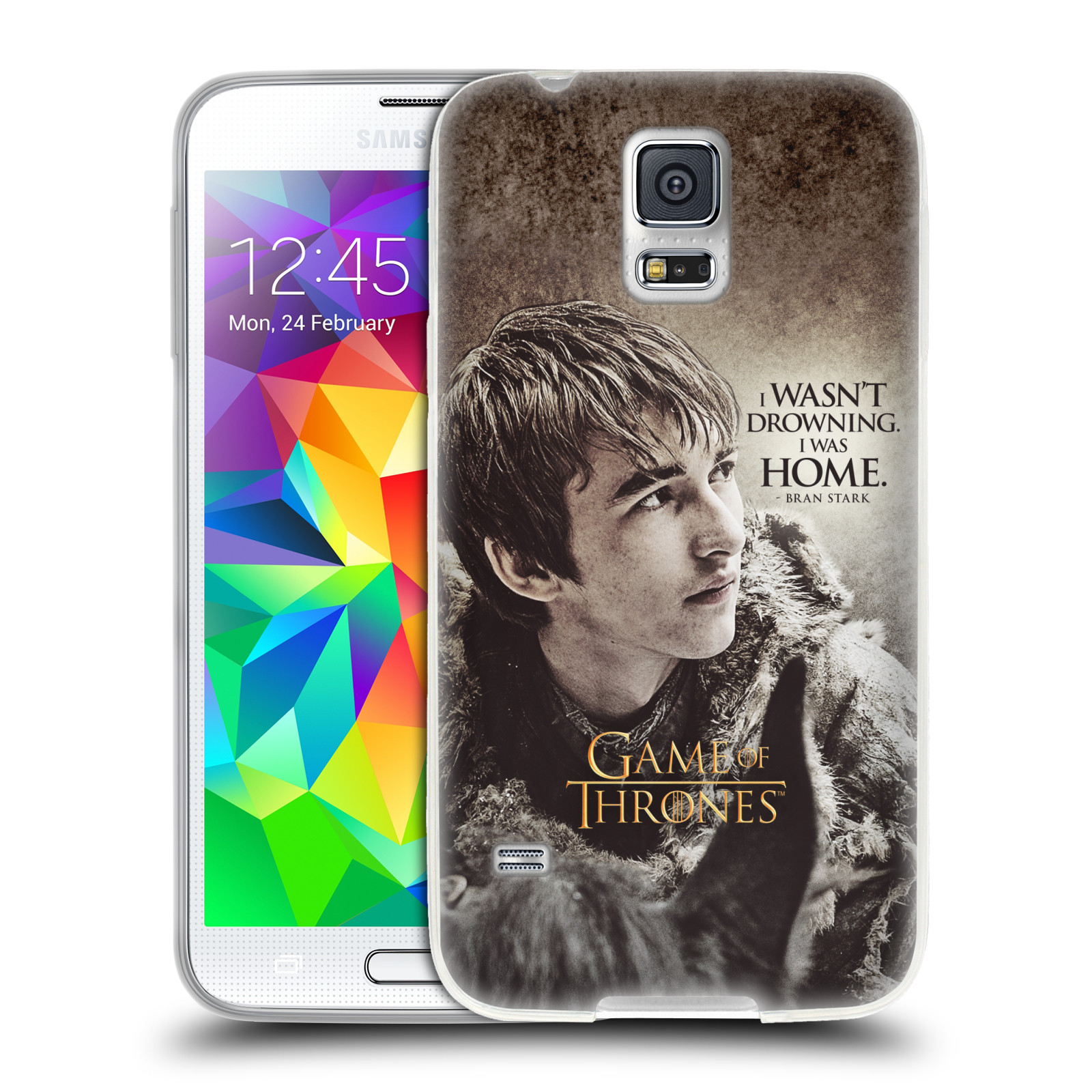 HEAD CASE silikonový obal na mobil Samsung Galaxy S5 oficiální kryt Hra o trůny Bran Stark