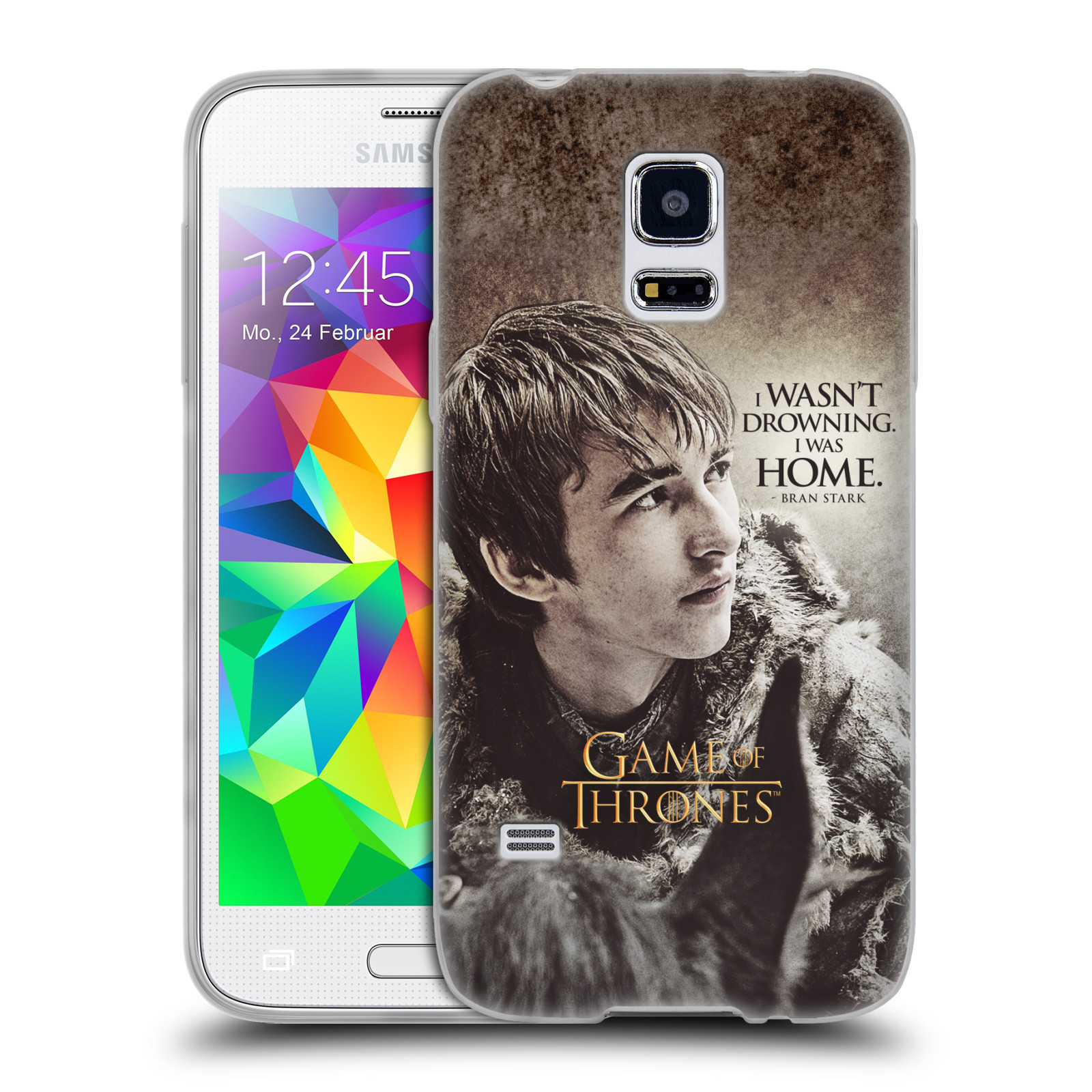 HEAD CASE silikonový obal na mobil Samsung Galaxy S5 MINI oficiální kryt Hra o trůny Bran Stark