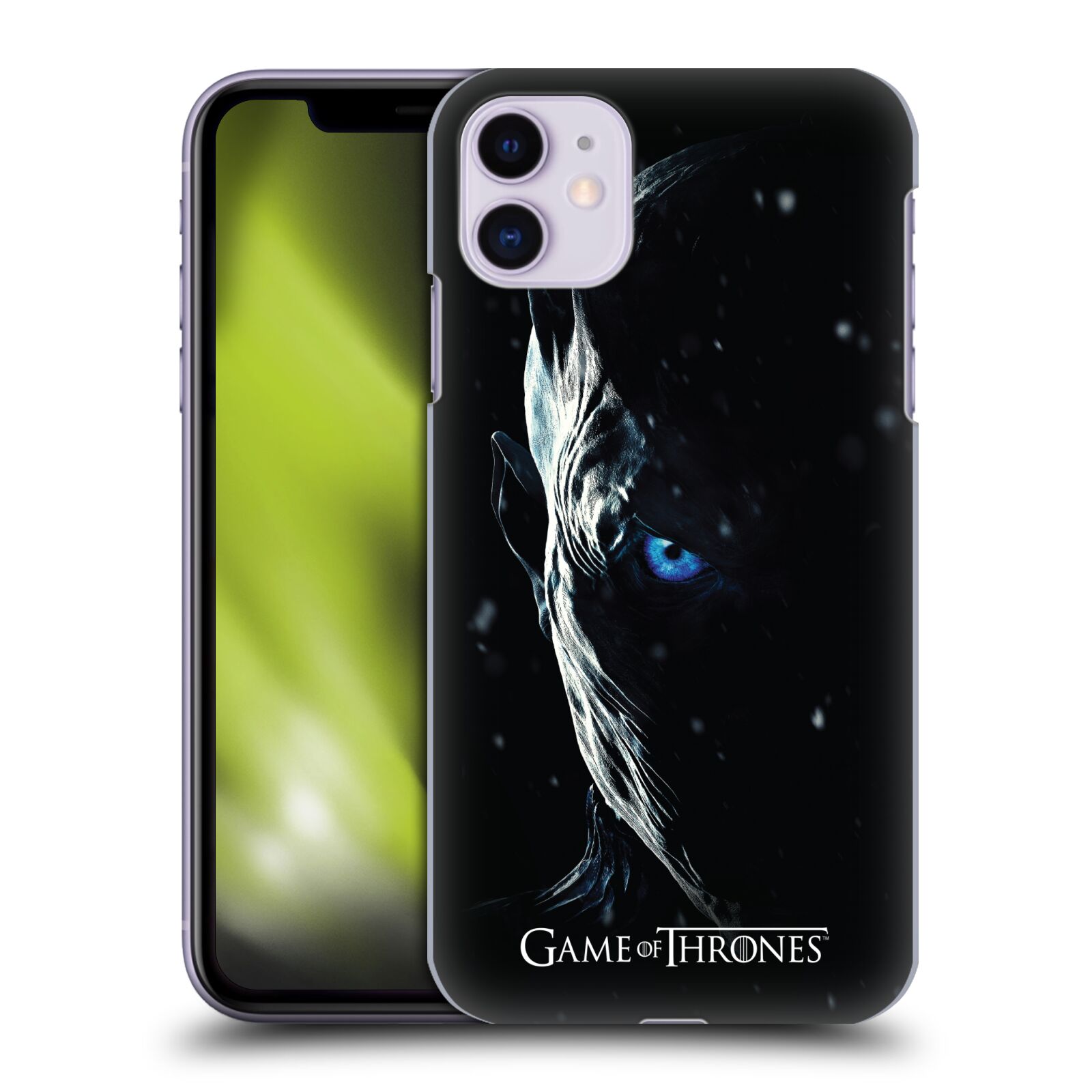 Pouzdro na mobil Apple Iphone 11 - HEAD CASE - oficiální kryt Hra o trůny Noční král (7 série)