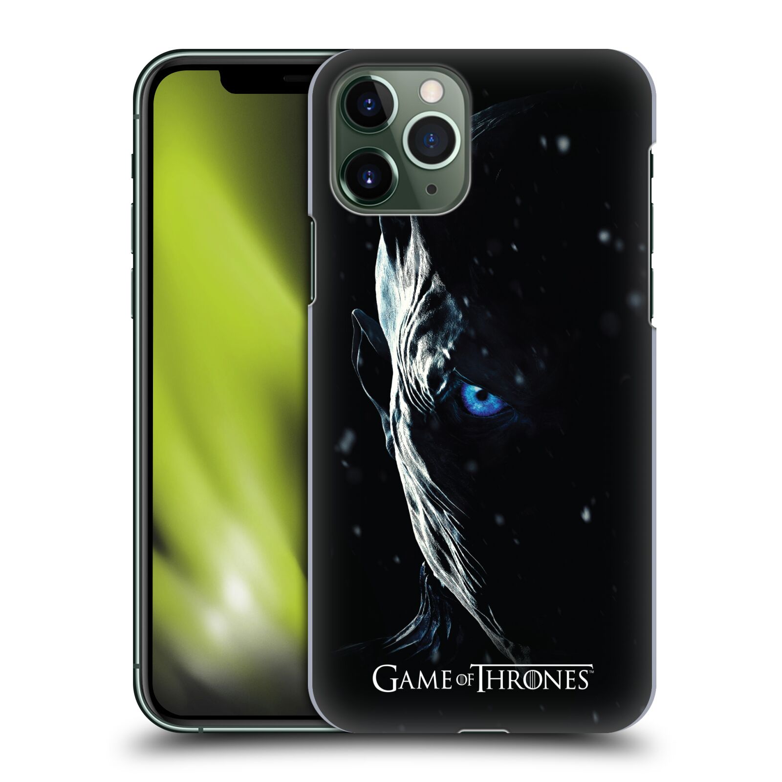Pouzdro na mobil Apple Iphone 11 PRO - HEAD CASE - oficiální kryt Hra o trůny Noční král (7 série)