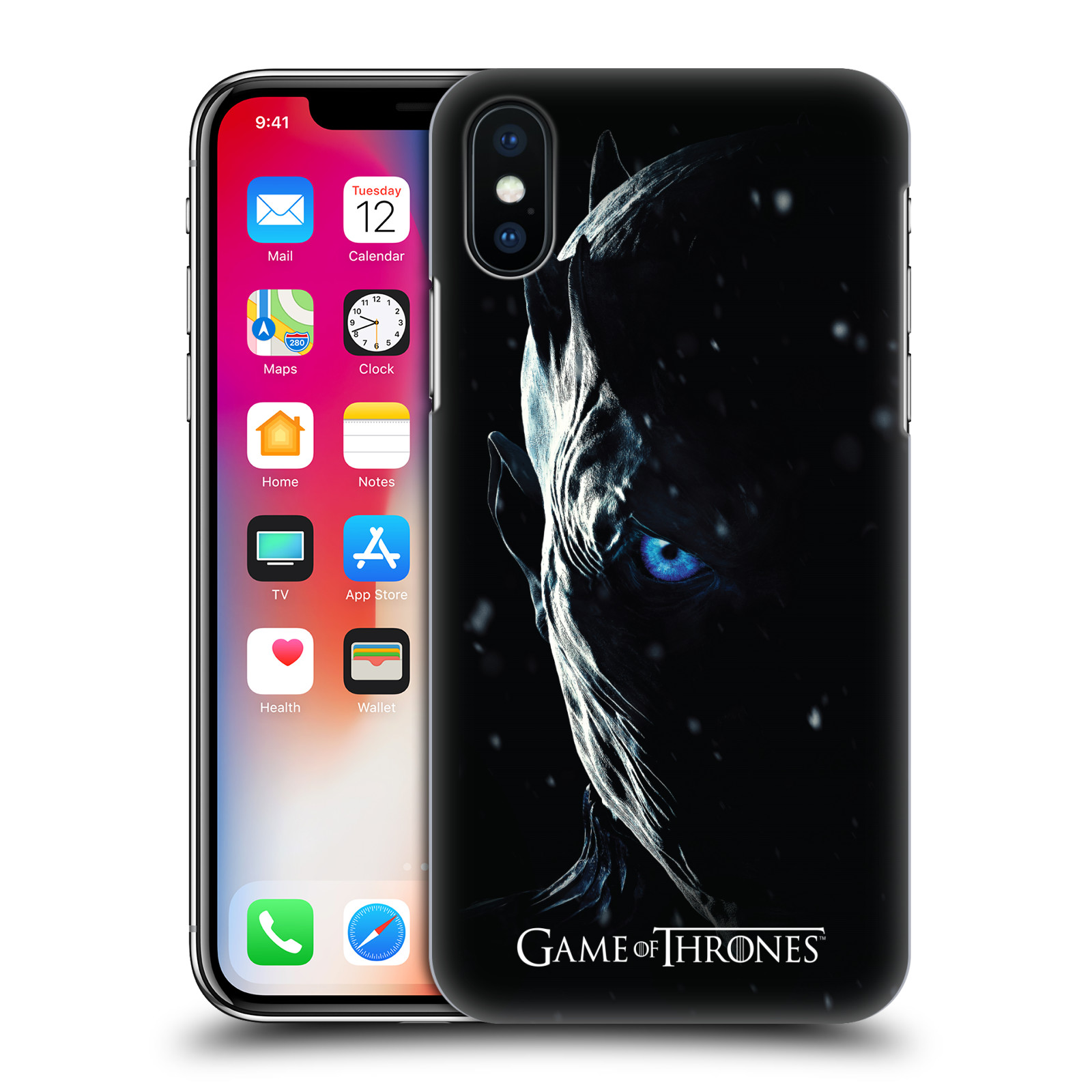 HEAD CASE plastový obal na mobil Apple Iphone X / XS oficiální kryt Hra o trůny Noční král (7 série)
