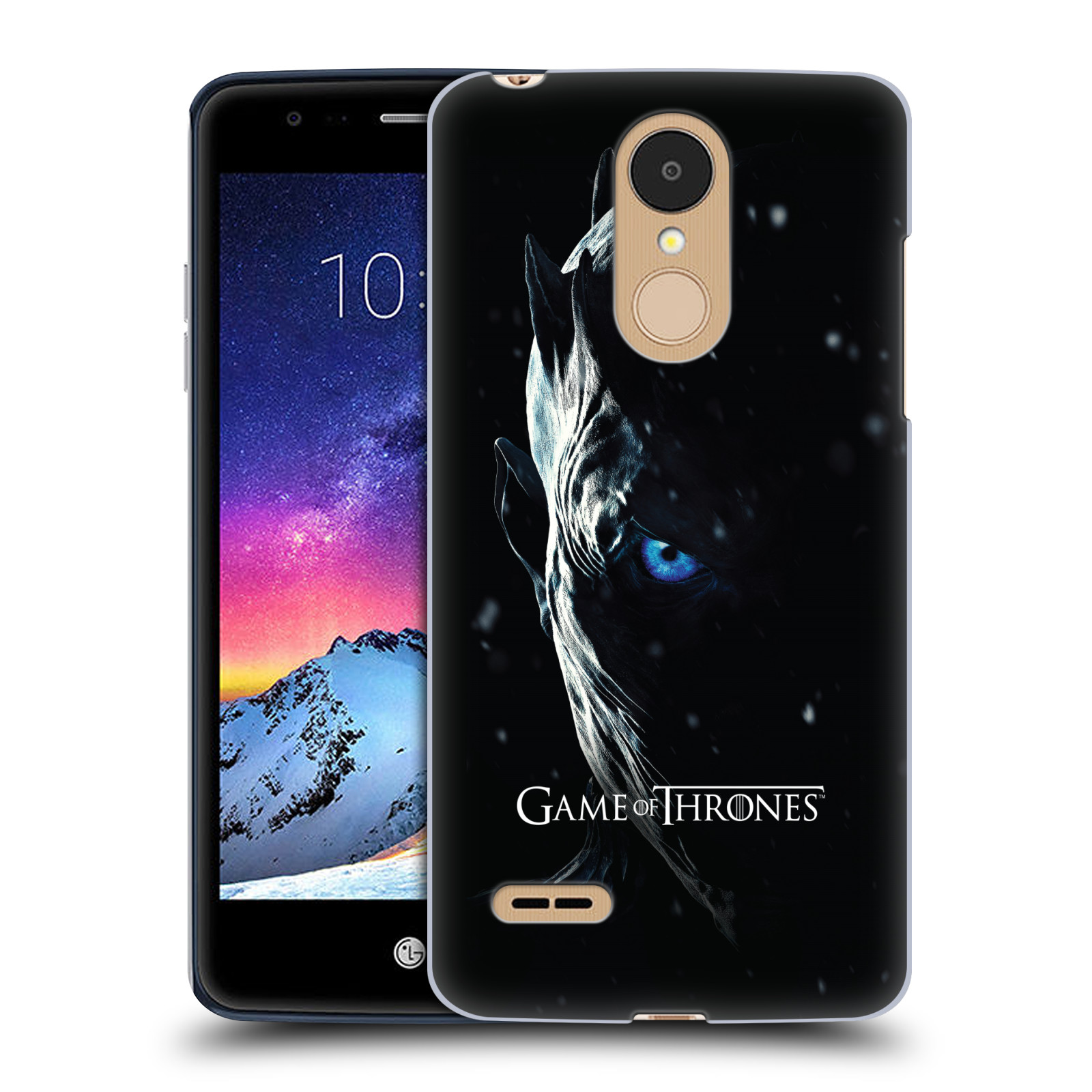 HEAD CASE plastový obal na mobil LG K9 / K8 2018 oficiální kryt Hra o trůny Noční král (7 série)