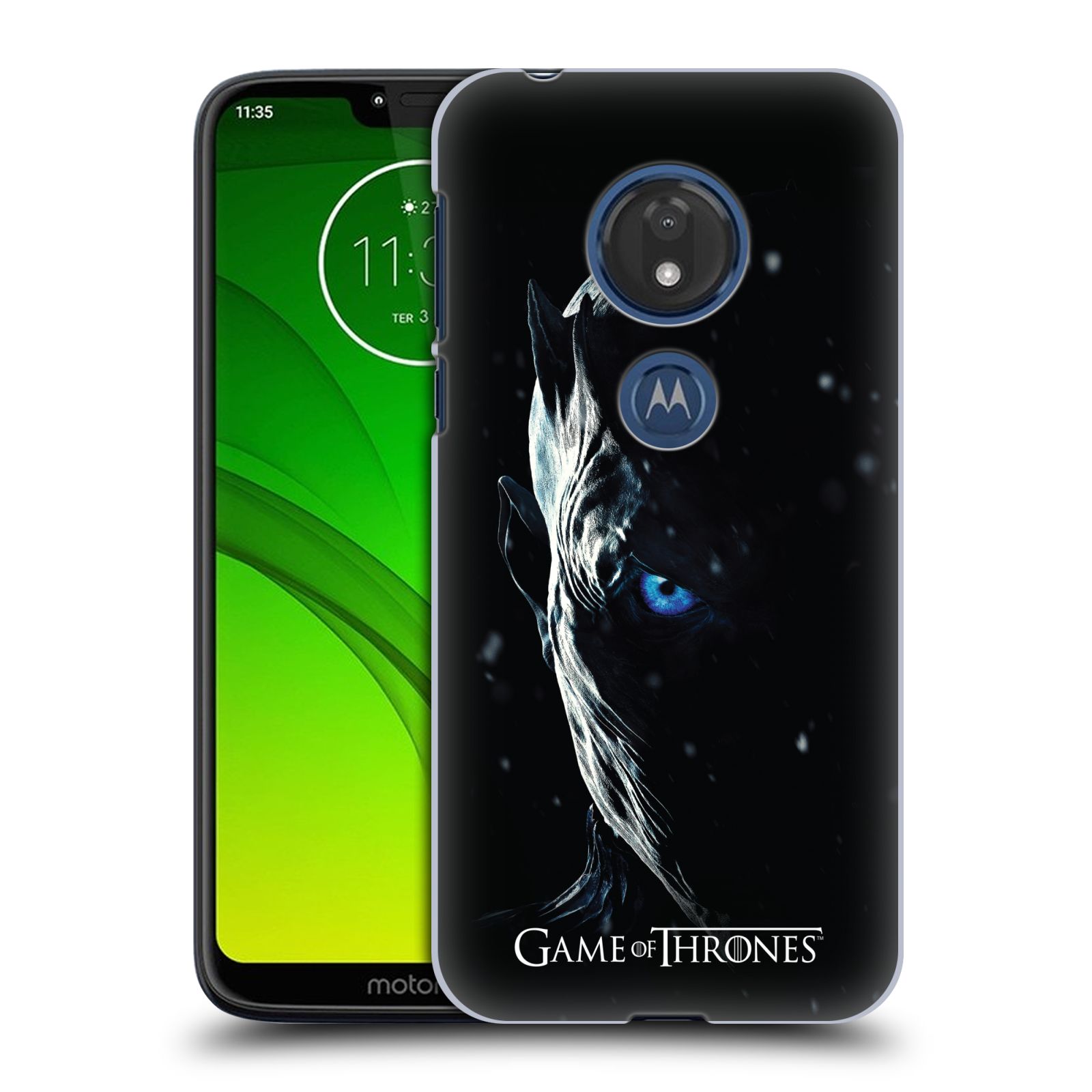 Pouzdro na mobil Motorola Moto G7 Play oficiální kryt Hra o trůny Noční král (7 série)
