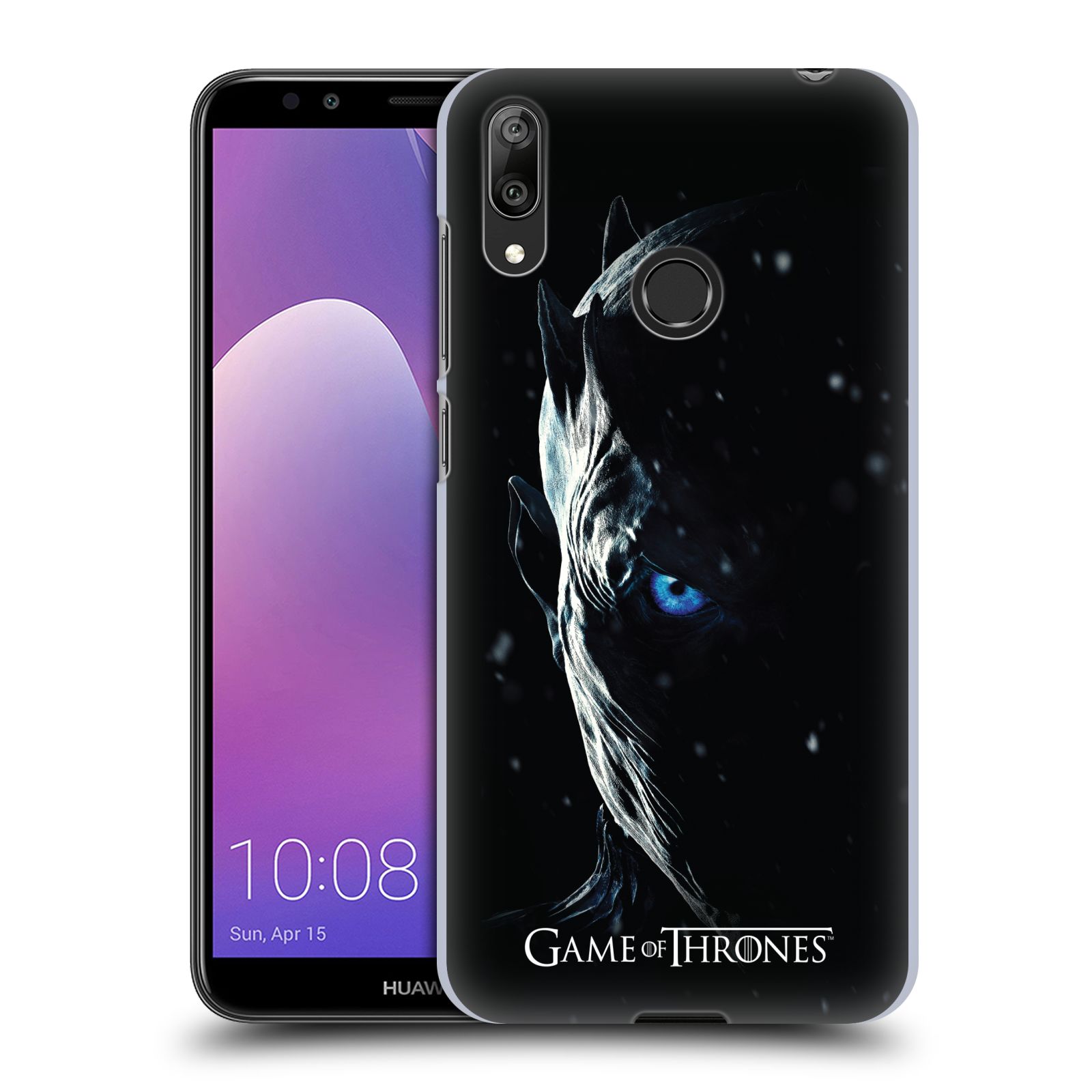 Pouzdro na mobil Huawei Y7 2019 - Head Case - oficiální kryt Hra o trůny Noční král (7 série)