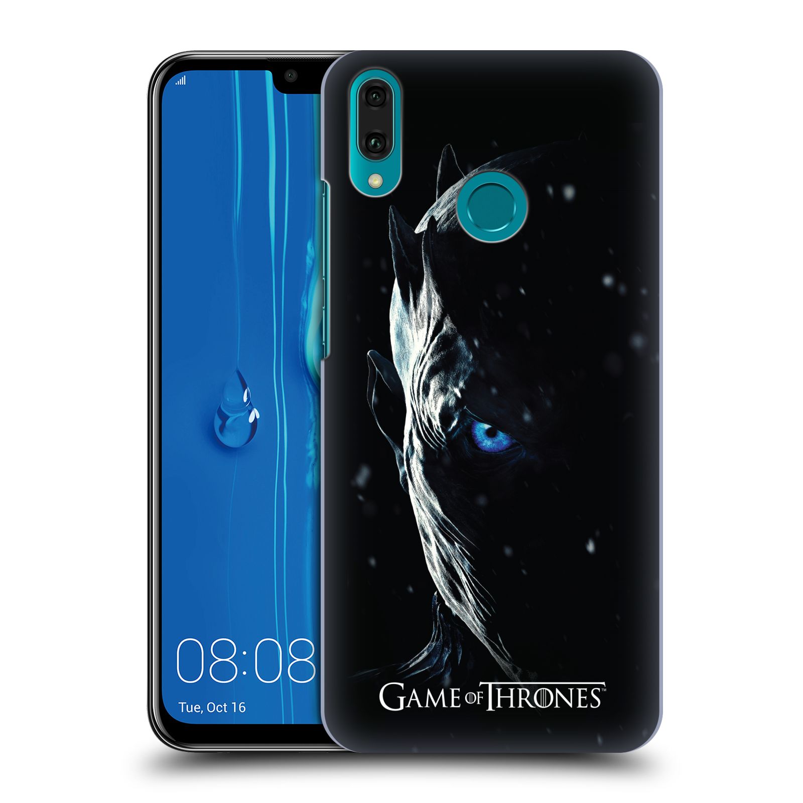 Pouzdro na mobil Huawei Y9 2019 - HEAD CASE - oficiální kryt Hra o trůny Noční král (7 série)