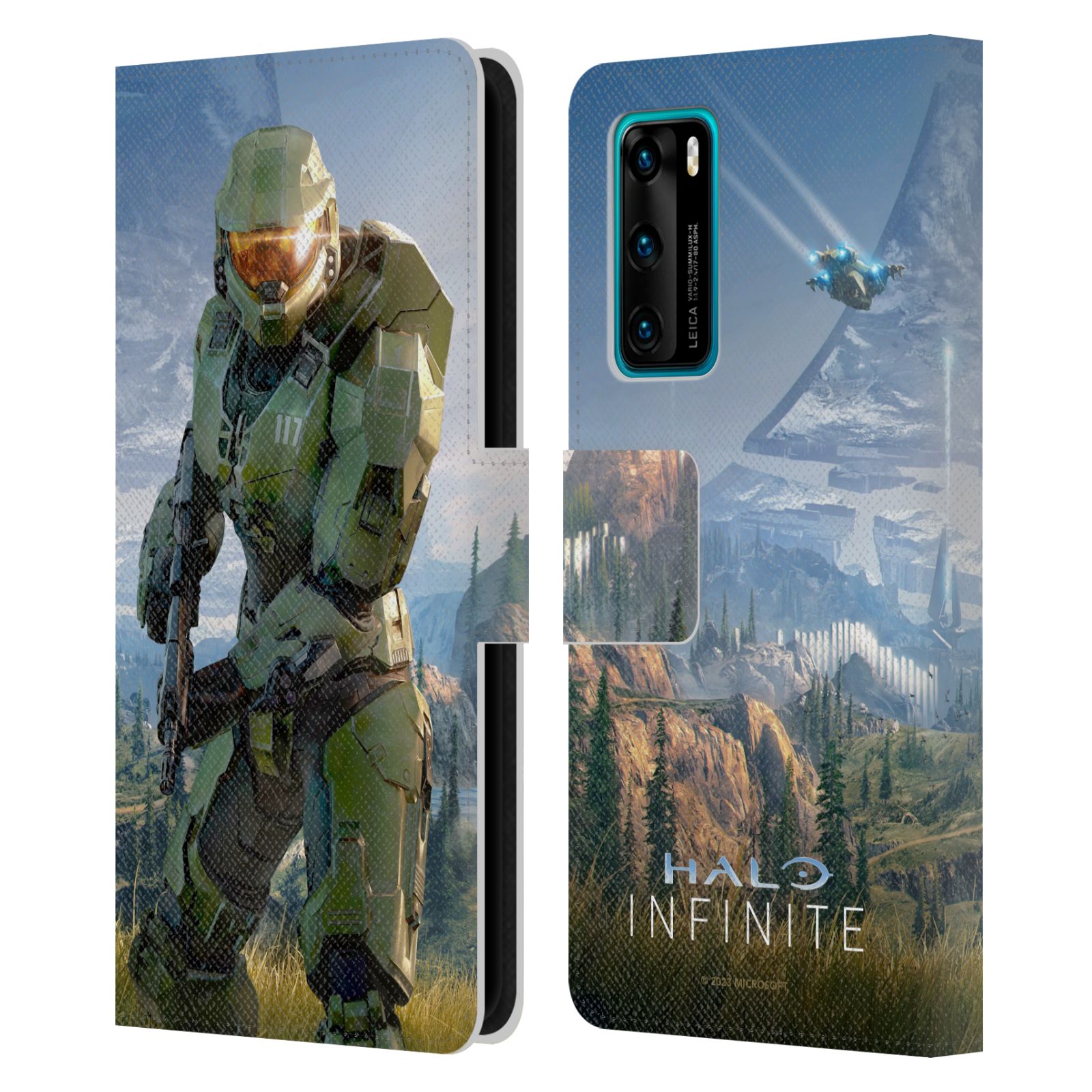 Pouzdro na mobil Huawei P40 - HEAD CASE - Halo Infinite - Master Chief
