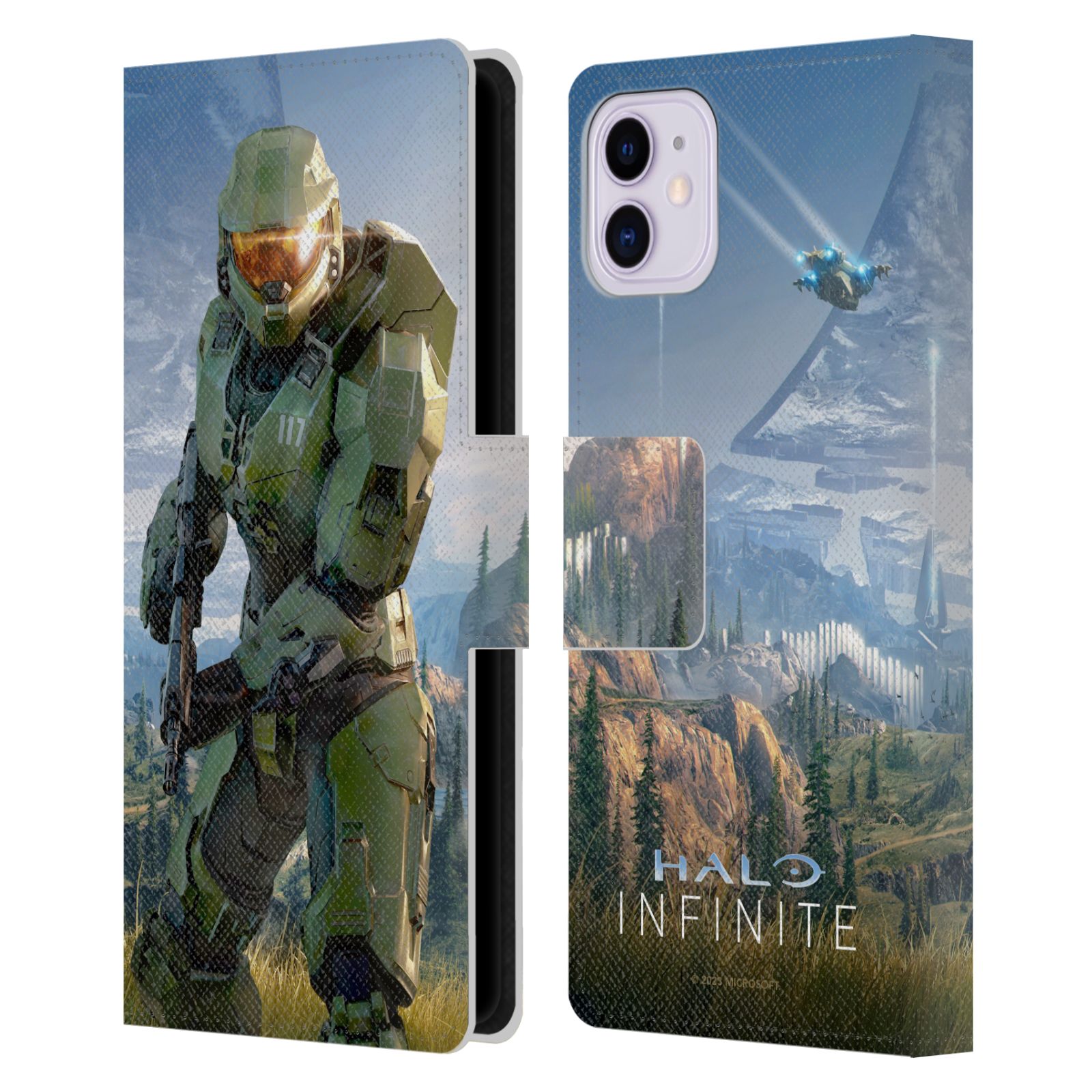 Pouzdro na mobil Apple Iphone 11 - HEAD CASE - Halo Infinite - Master Chief