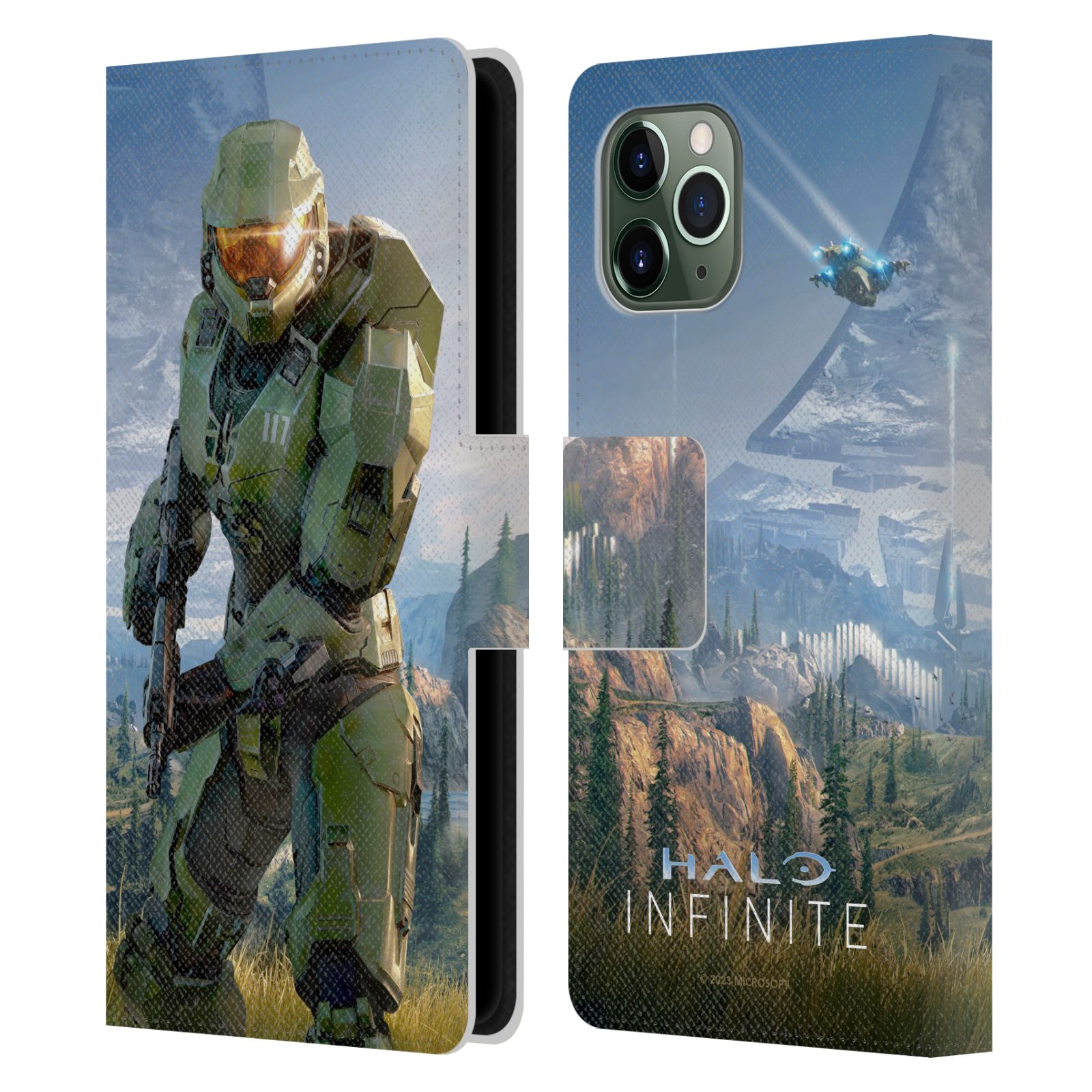 Pouzdro na mobil Apple Iphone 11 Pro - HEAD CASE - Halo Infinite - Master Chief