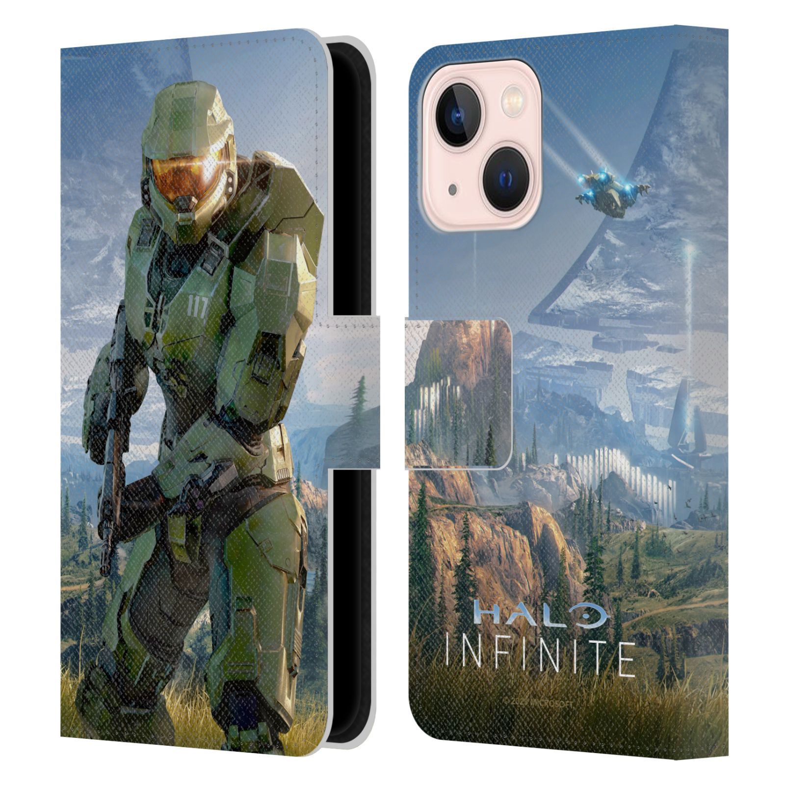 Pouzdro na mobil Apple Iphone 13 MINI - HEAD CASE - Halo Infinite - Master Chief