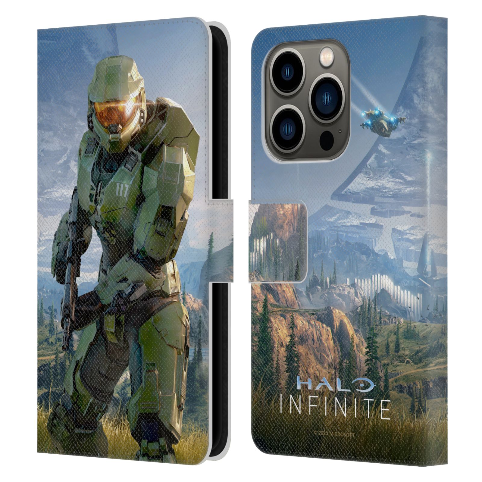 Pouzdro na mobil Apple Iphone 14 PRO - HEAD CASE - Halo Infinite - Master Chief