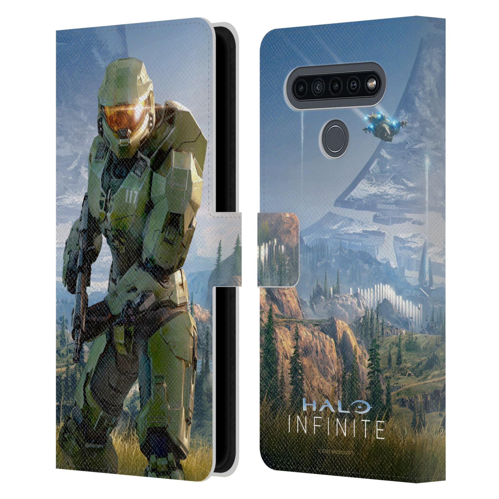 Pouzdro na mobil LG K41s  - HEAD CASE - Halo Infinite - Master Chief