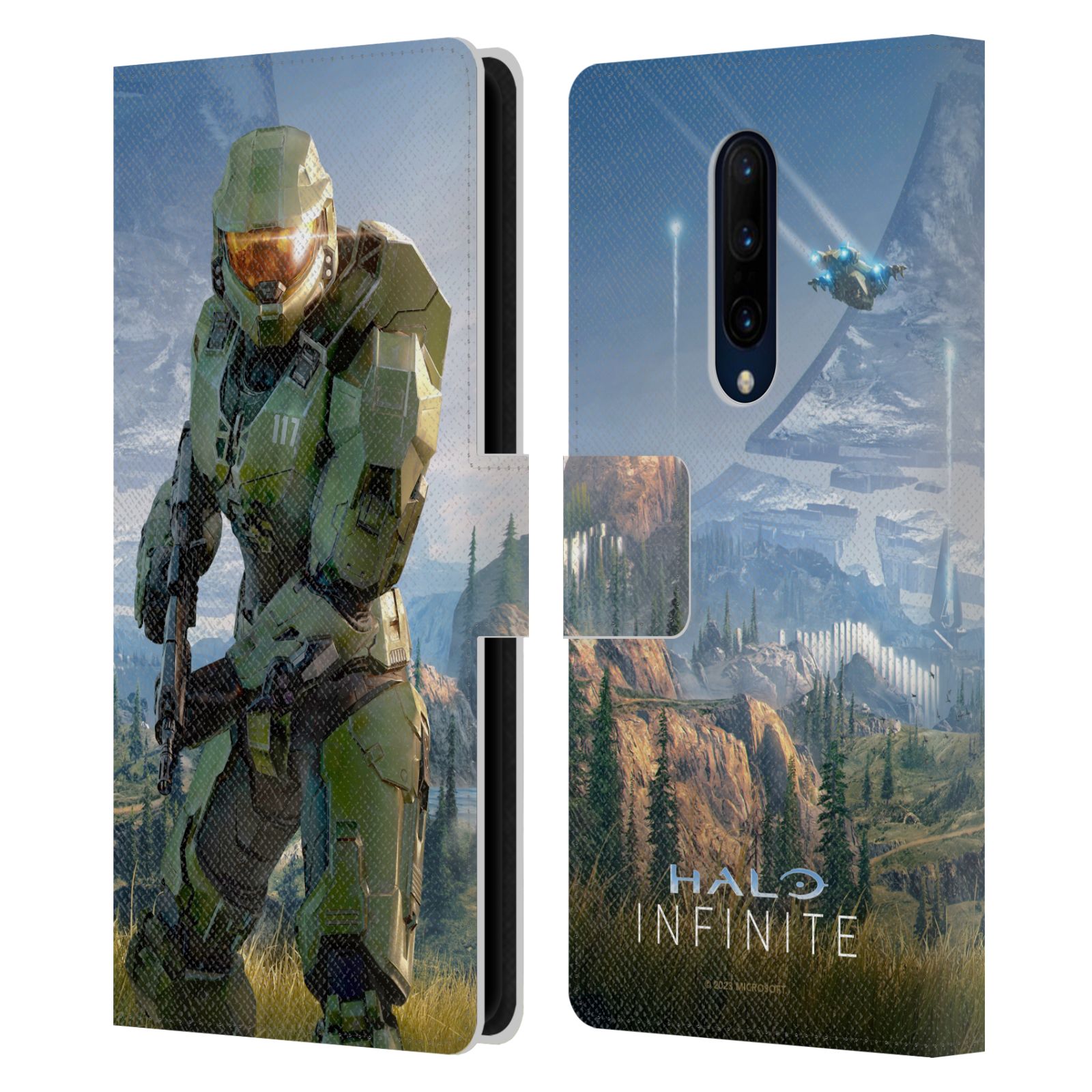 Pouzdro na mobil OnePlus 7 PRO  - HEAD CASE - Halo Infinite - Master Chief