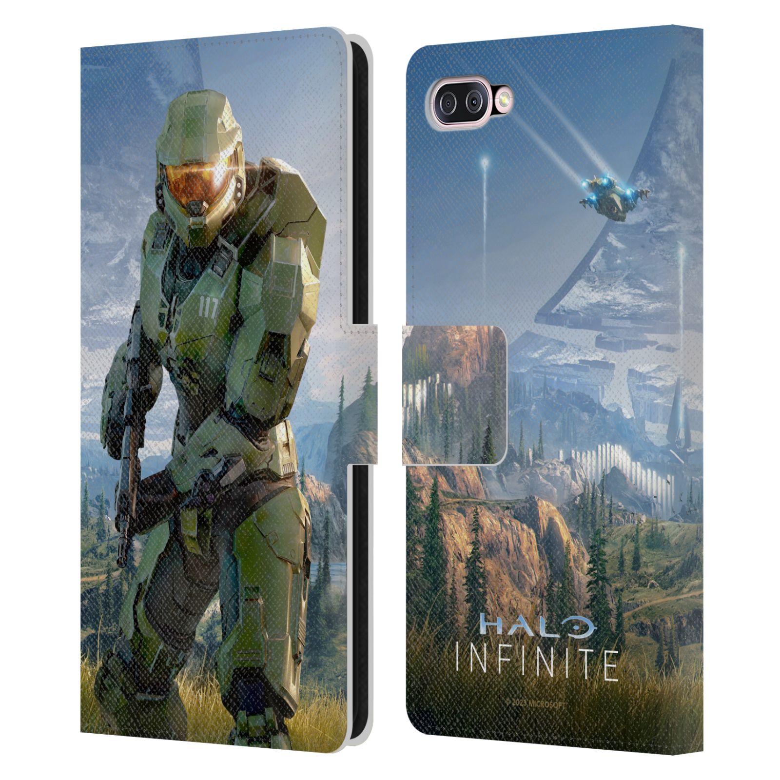 Pouzdro na mobil Asus Zenfone 4 Max (ZC554KL)  - HEAD CASE - Halo Infinite - Master Chief
