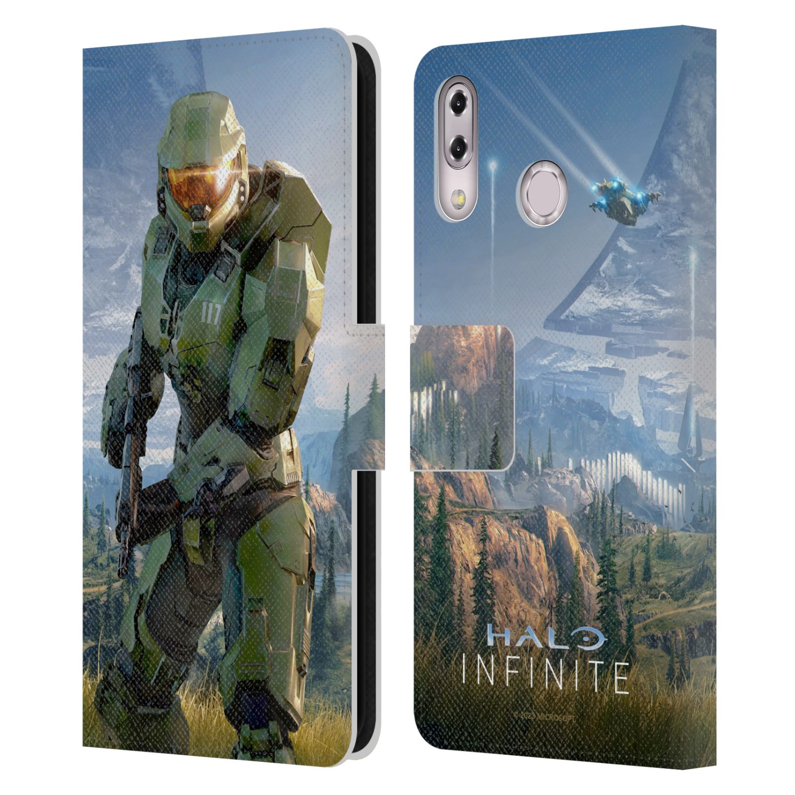 Pouzdro na mobil Asus Zenfone 5z ZS620KL, 5 ZE620KL  - HEAD CASE - Halo Infinite - Master Chief