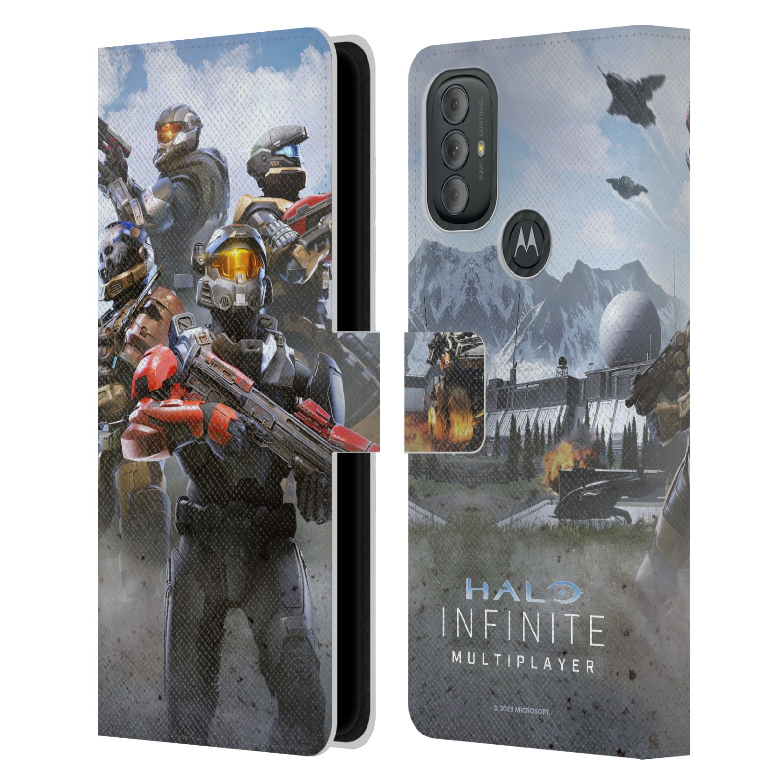 Pouzdro na mobil Motorola Moto G10 / G30 - HEAD CASE - Halo Infinite - Multiplayer