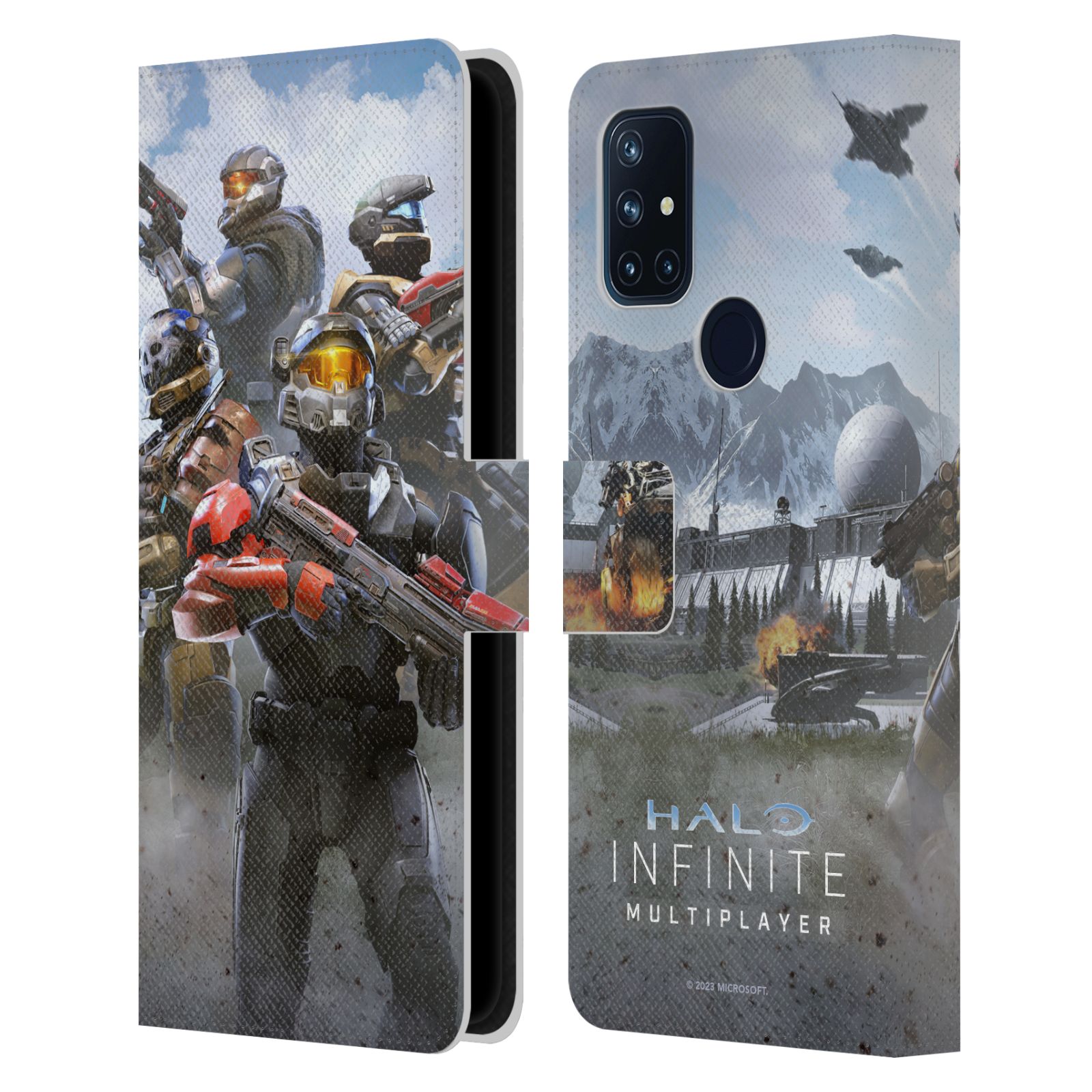 Pouzdro na mobil OnePlus Nord N10 5G - HEAD CASE - Halo Infinite - Multiplayer
