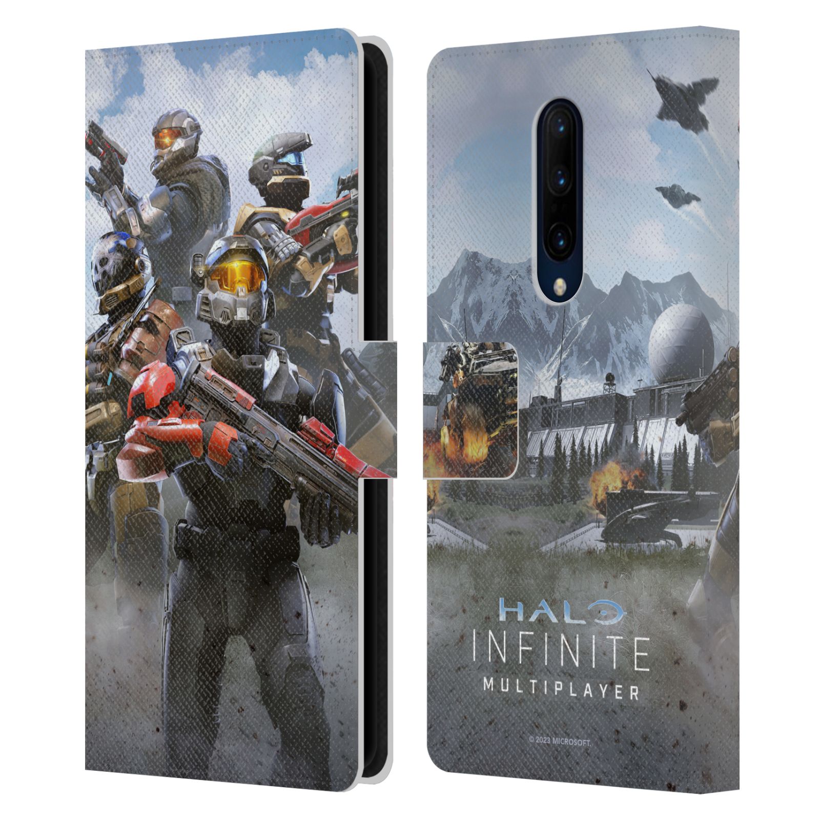 Pouzdro na mobil OnePlus 7 PRO  - HEAD CASE - Halo Infinite - Multiplayer