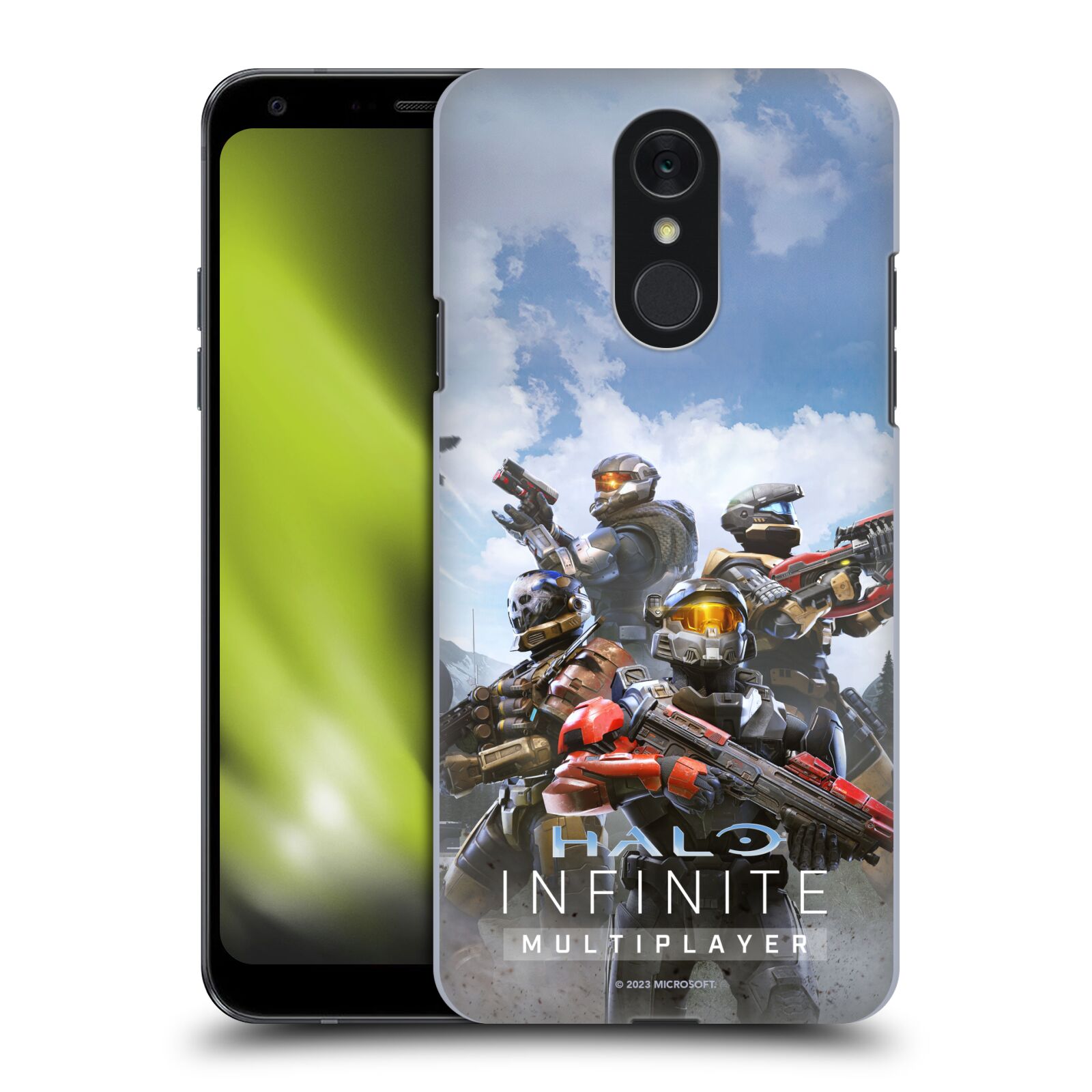 Obal na mobil LG Q7 - HEAD CASE  - Halo Infinite