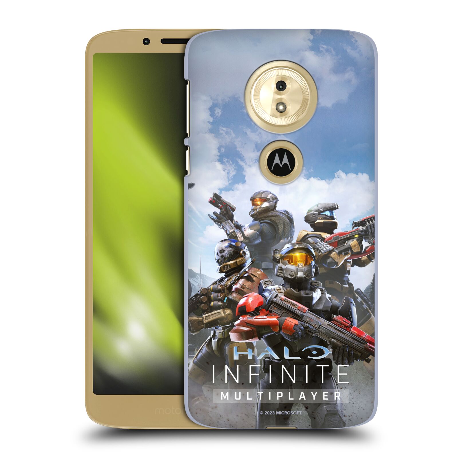 Obal na mobil Motorola Moto E5 - HEAD CASE  - Halo Infinite