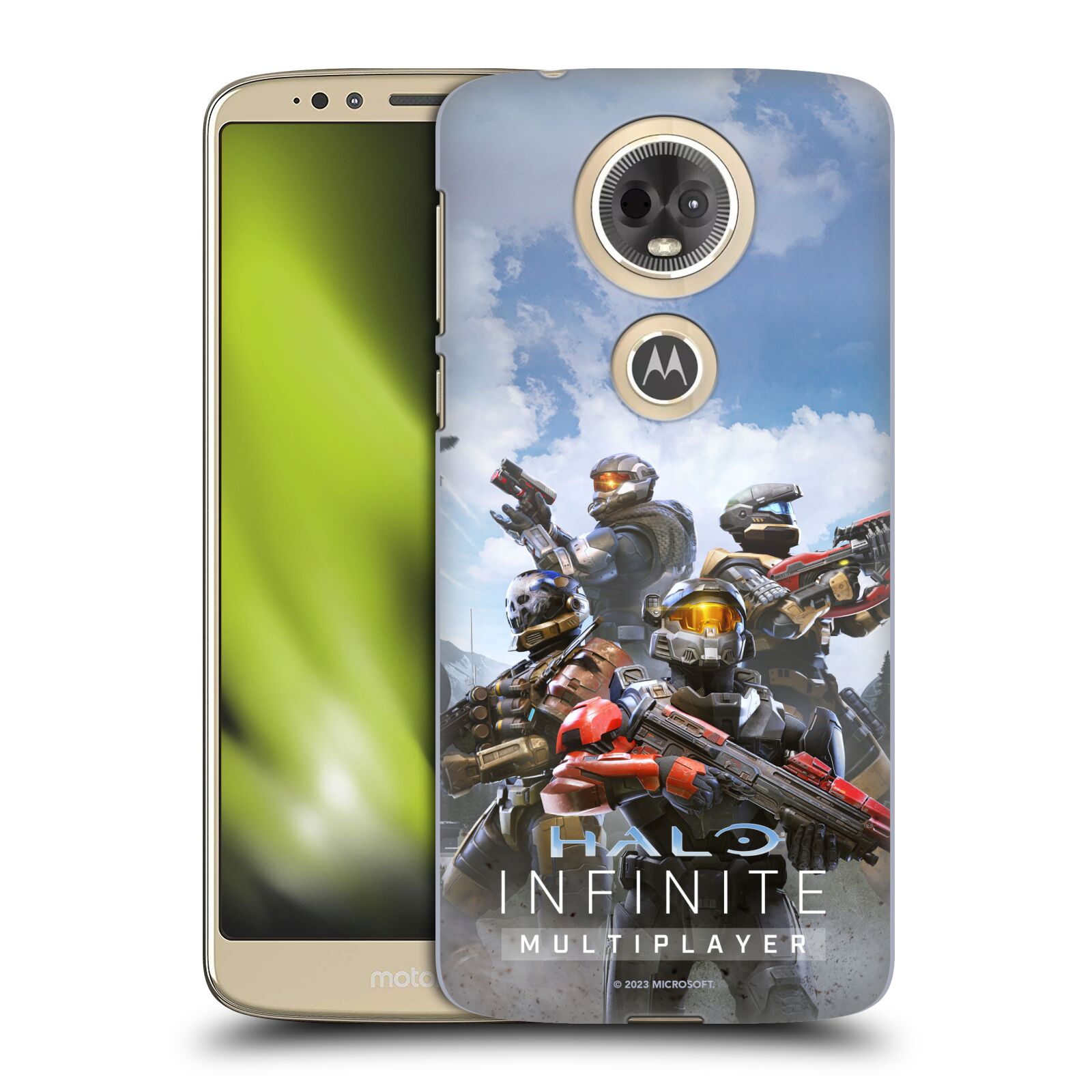 Obal na mobil Motorola Moto E5 PLUS - HEAD CASE  - Halo Infinite