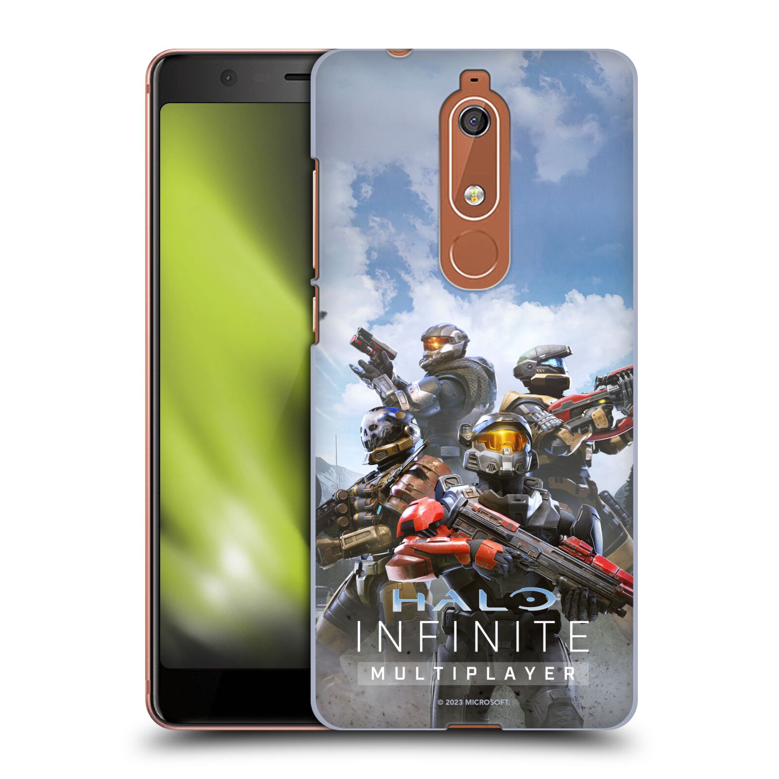 Obal na mobil Nokia 5.1 - HEAD CASE  - Halo Infinite