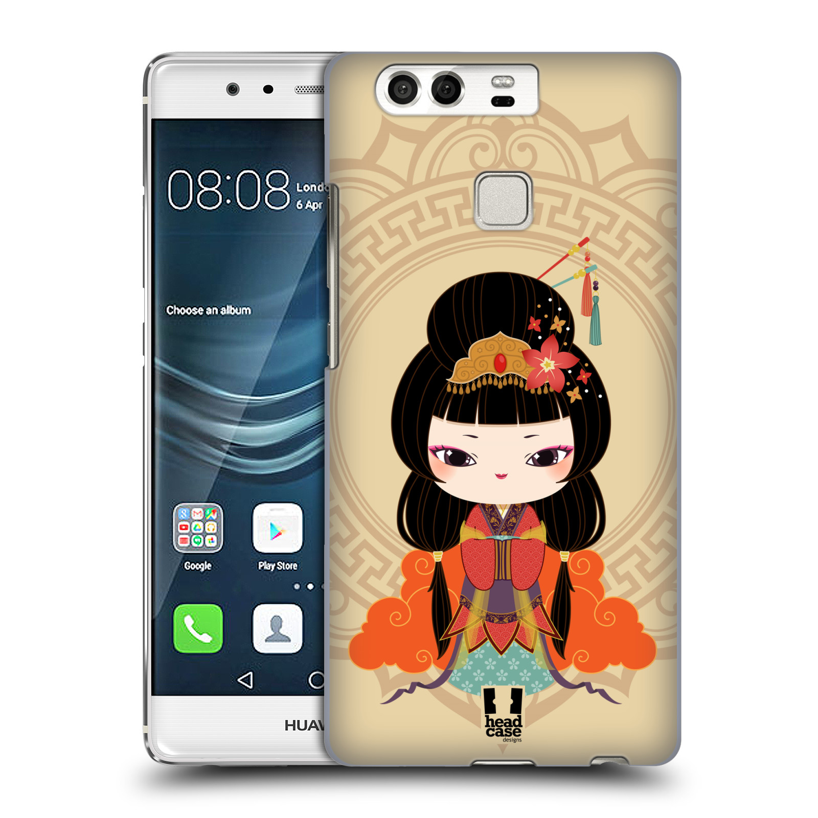HEAD CASE plastový obal na mobil Huawei P9 / P9 DUAL SIM vzor Hanfu Japonská panenka MEI