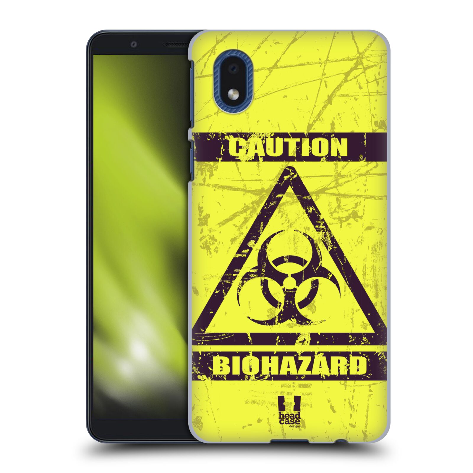 Pouzdro na mobil Samsung Galaxy A01 CORE - HEAD CASE - Biohazard