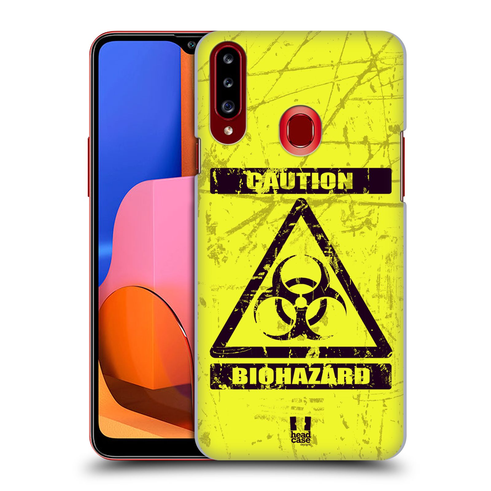 Pouzdro na mobil Samsung Galaxy A20s - HEAD CASE - Biohazard