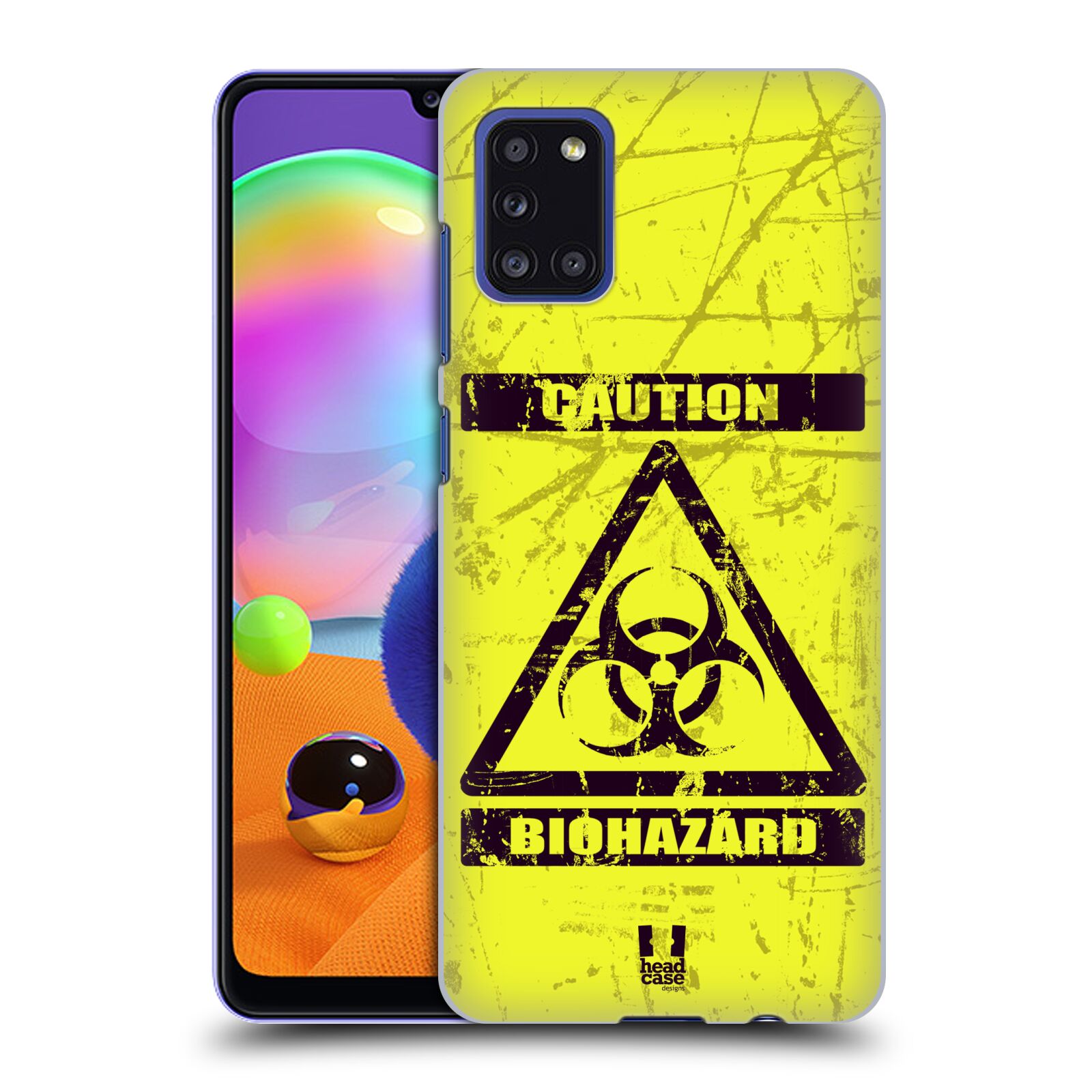 Pouzdro na mobil Samsung Galaxy A31 - HEAD CASE - Biohazard