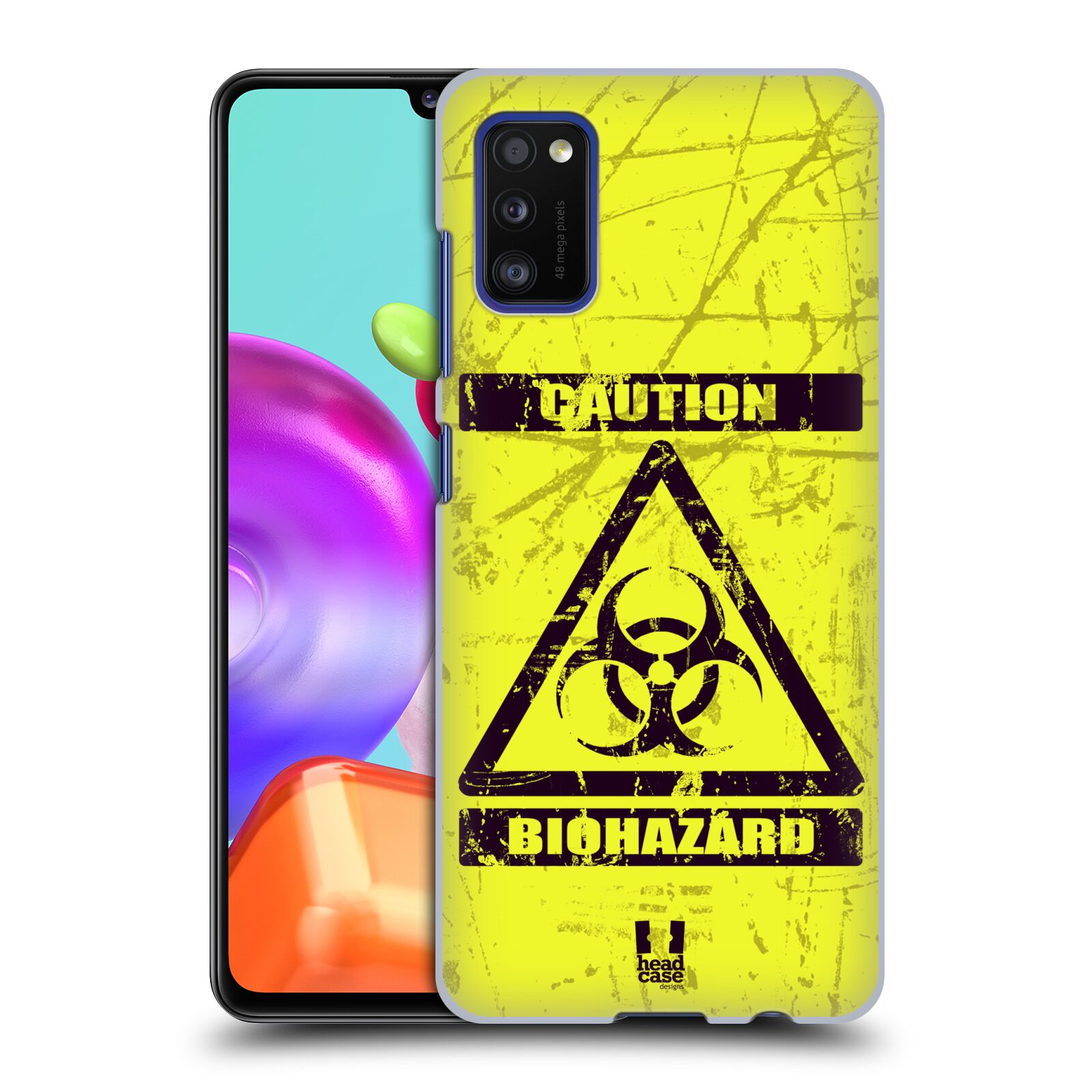 Pouzdro na mobil Samsung Galaxy A41 - HEAD CASE - Biohazard